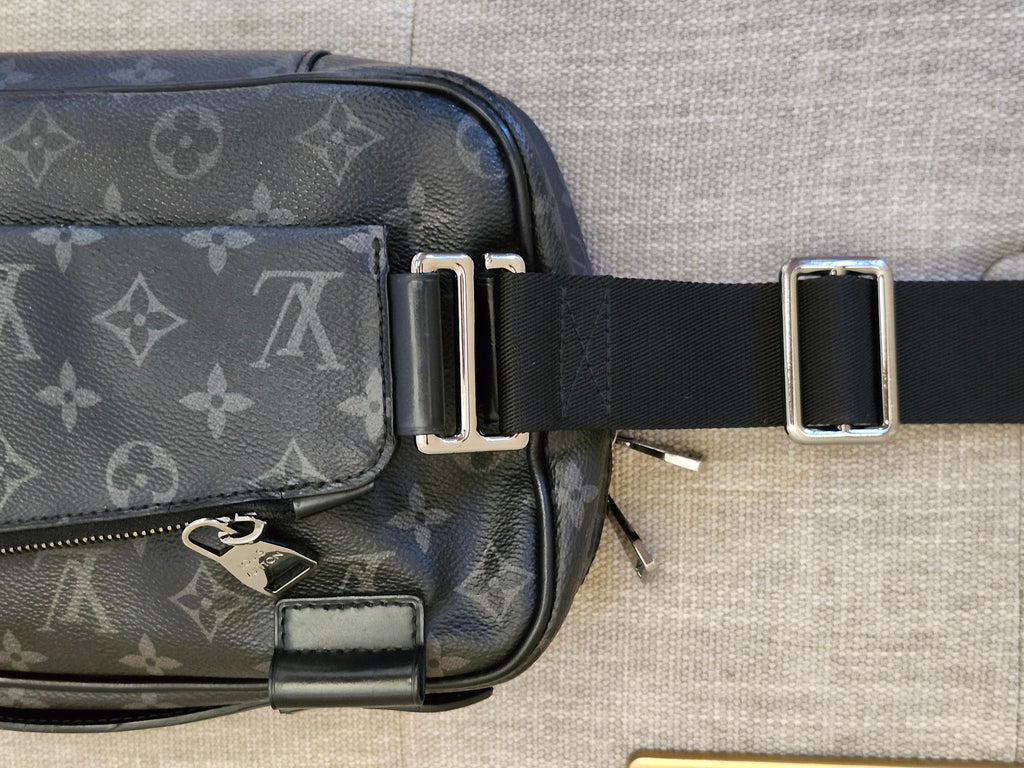 Louis Vuitton Black Monogram Eclipse Explorer Bumbag