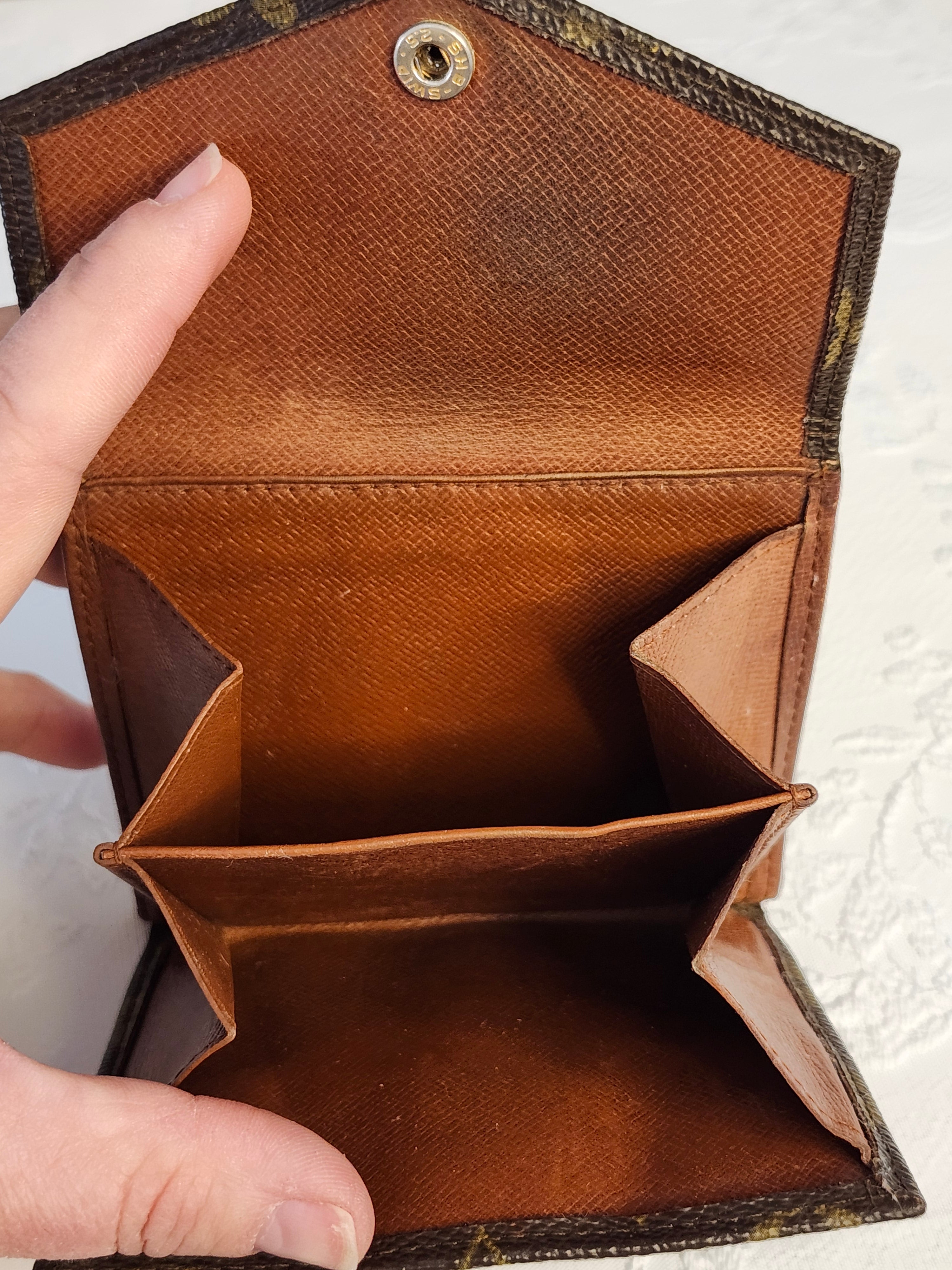 Louis Vuitton Monogram Elise Double Sided Compact Wallet