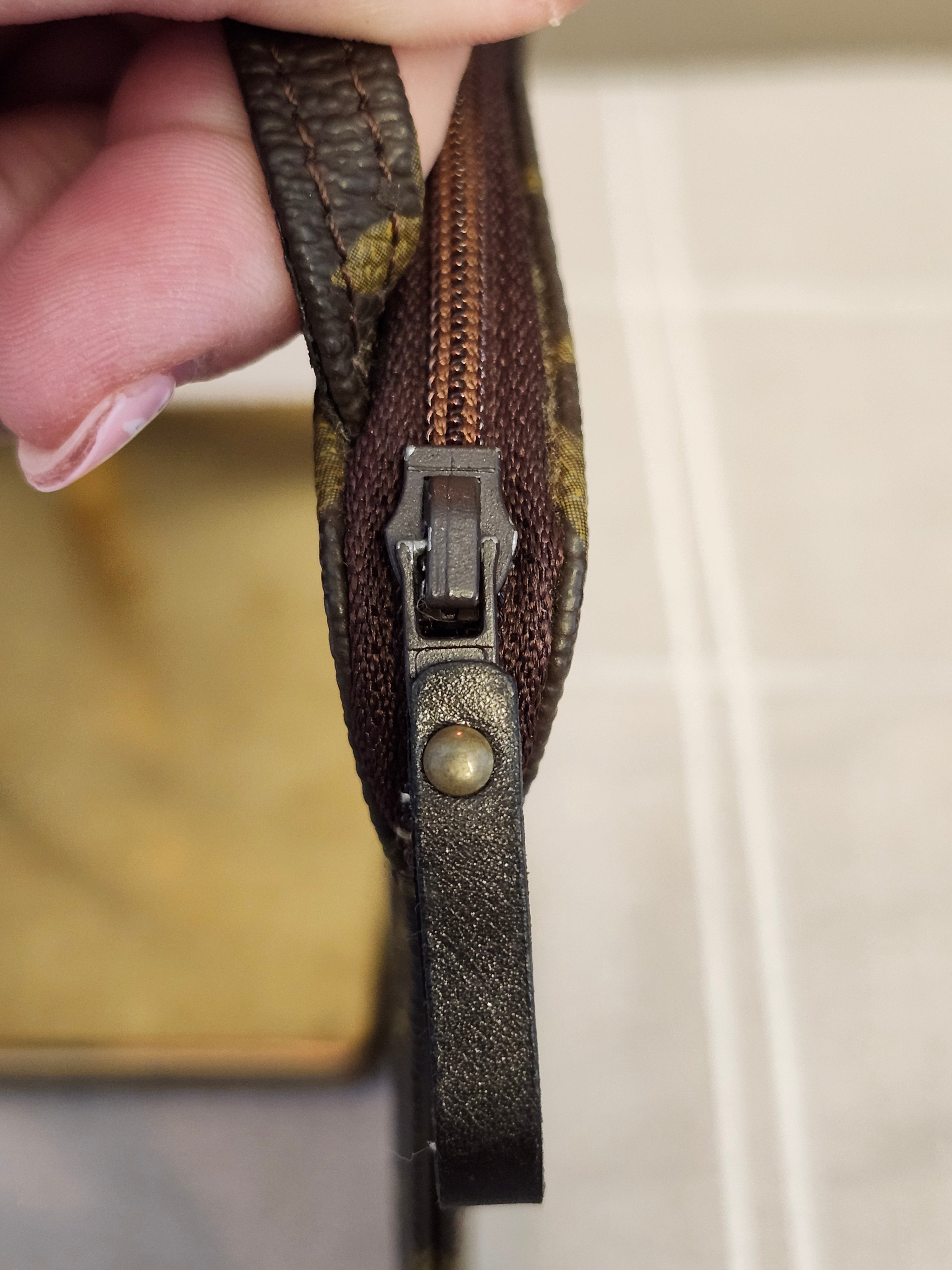Louis Vuitton Brown Women's Monogram Secret Pochette Shoulder Bag