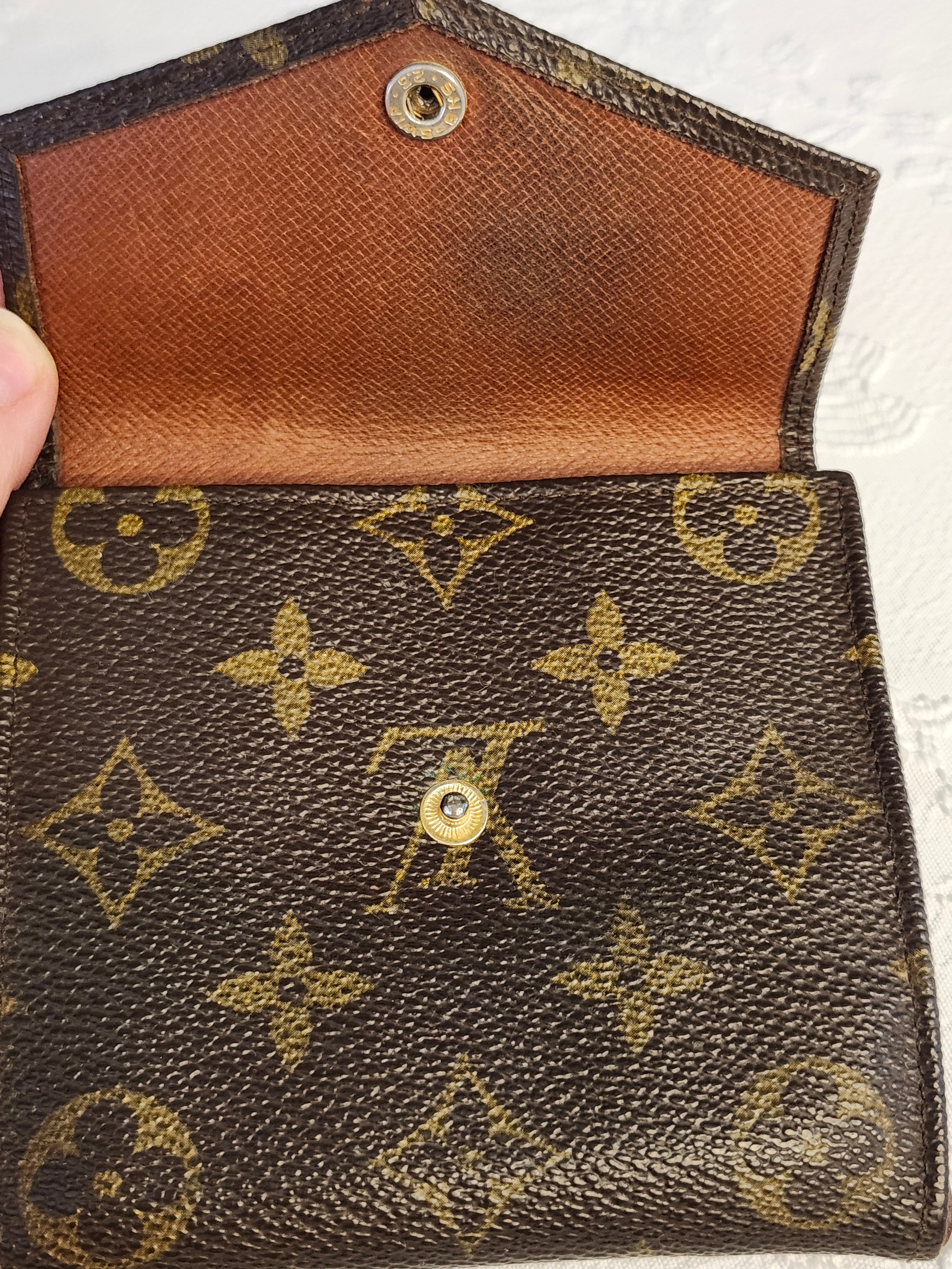 Louis Vuitton Monogram Elise Double Sided Compact Wallet