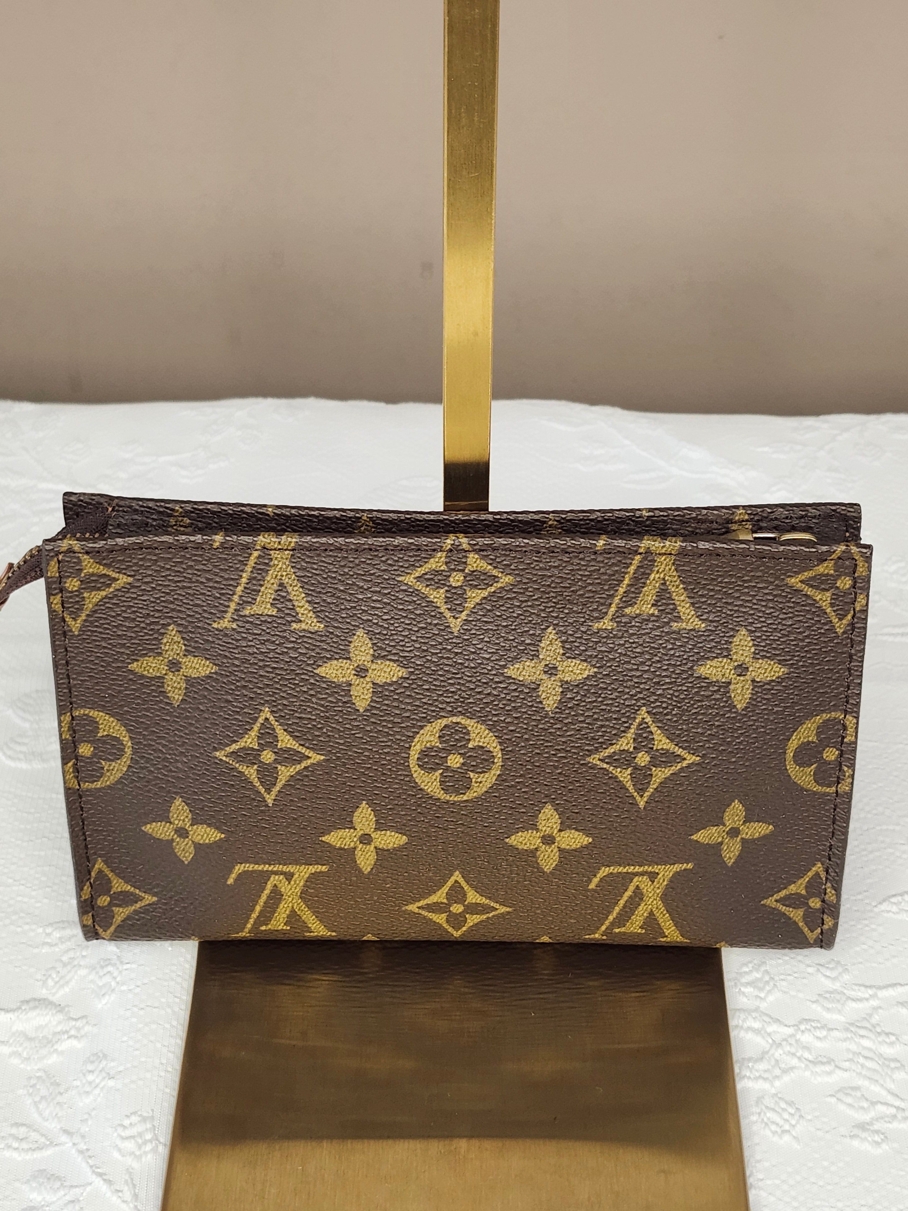 Authentic Louis Vuitton Monogram Bucket Pouch 23-Small with Dust Bag