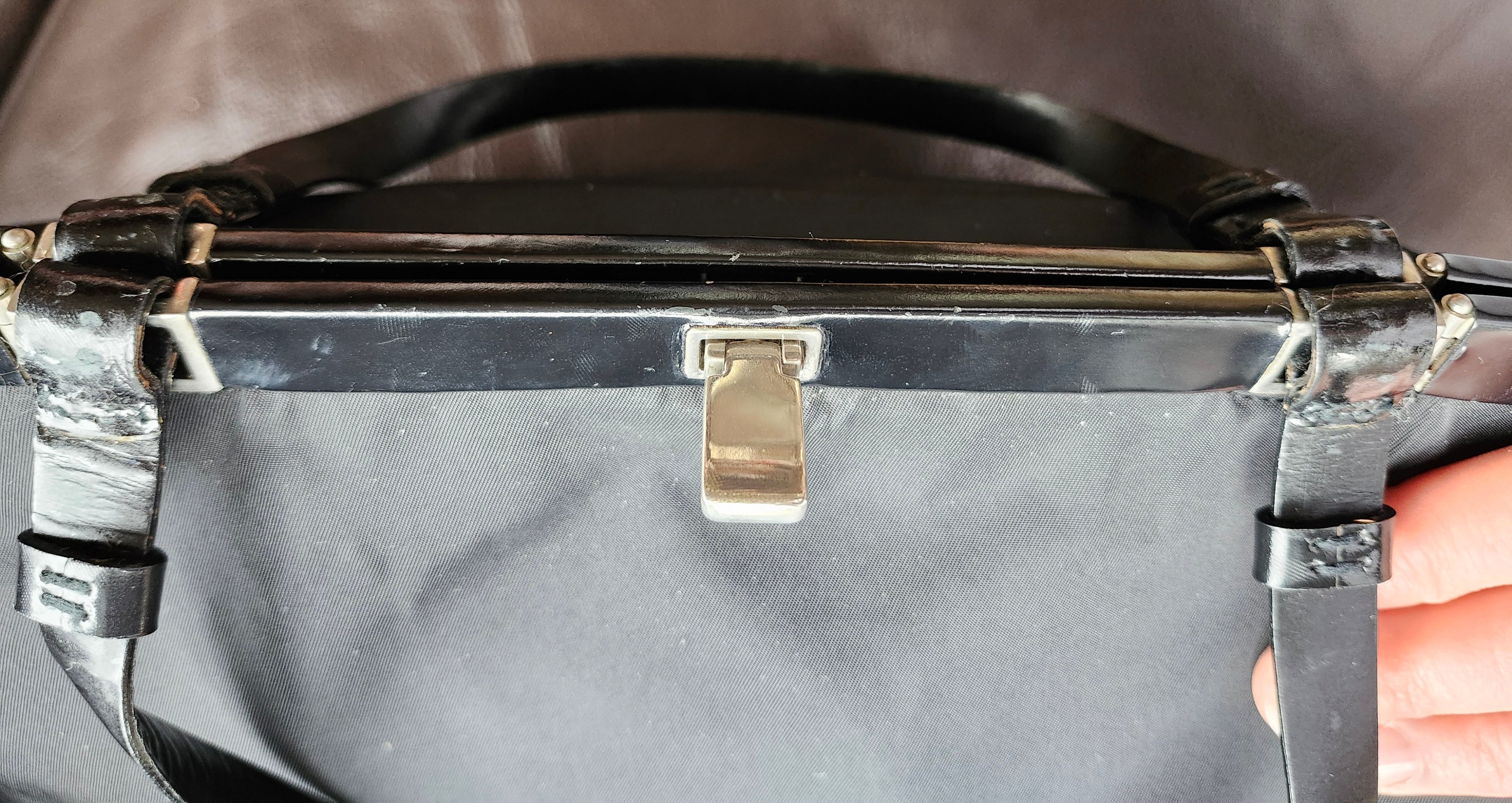Prada Tessuto Nylon Black Tote Bag