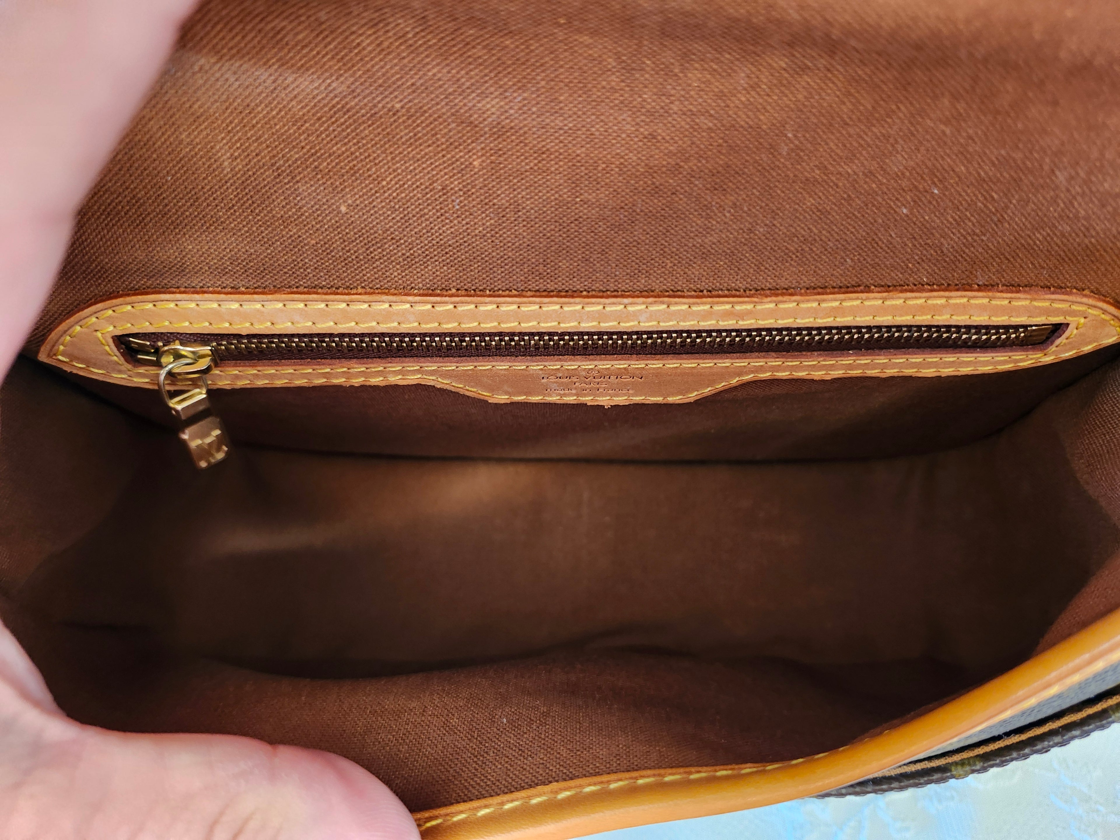 Louis Vuitton Monogram Canvas Sologne Saddle Crossbody Shoulder Bag