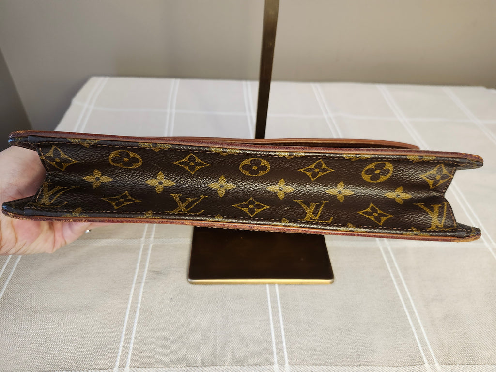 Louis Vuitton Brown Monogram Pochette Dame GM Women's Clutch Bag