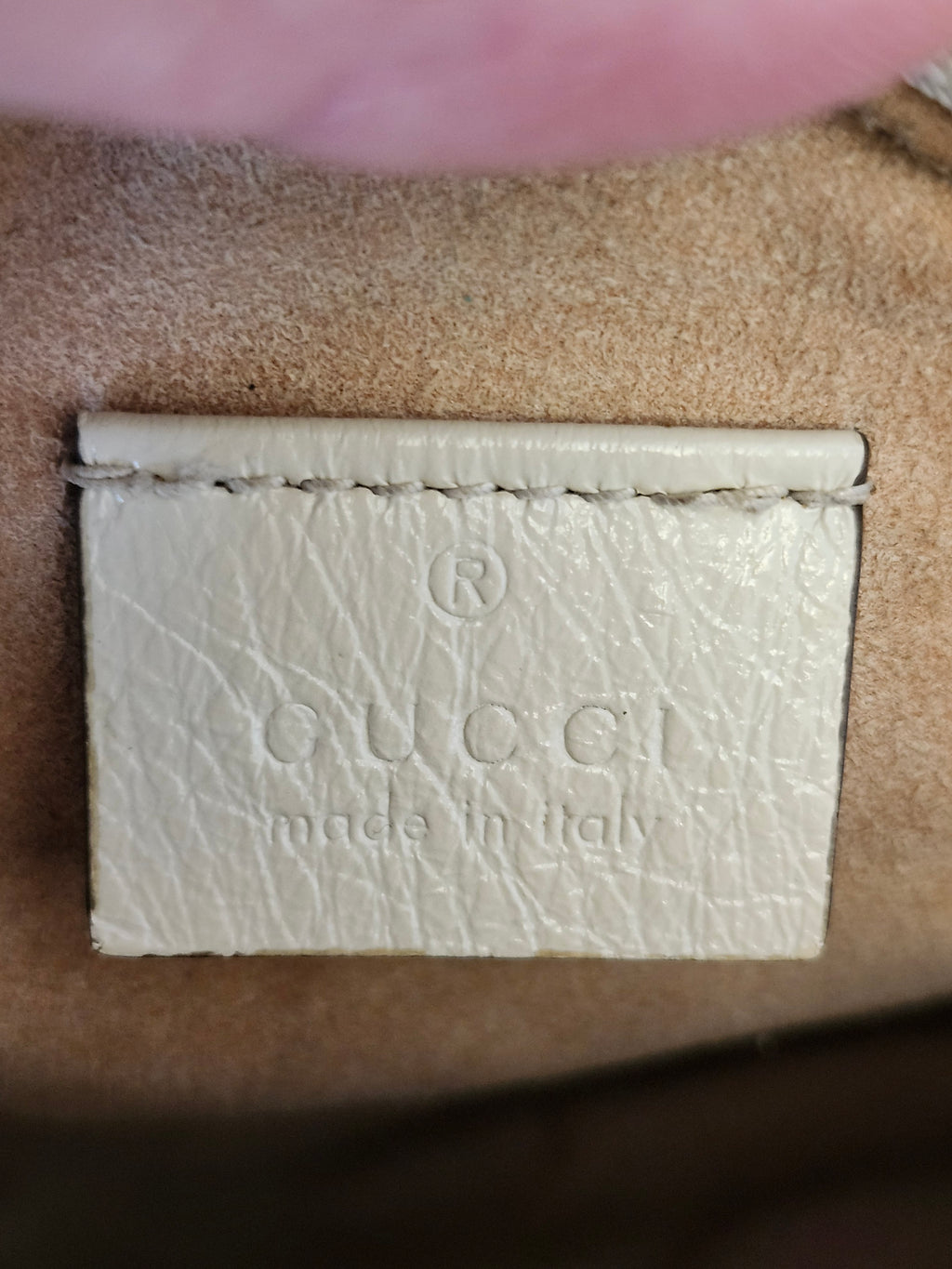 Gucci White GG Marmont Matelasse Leather Mini Round Shoulder Bag
