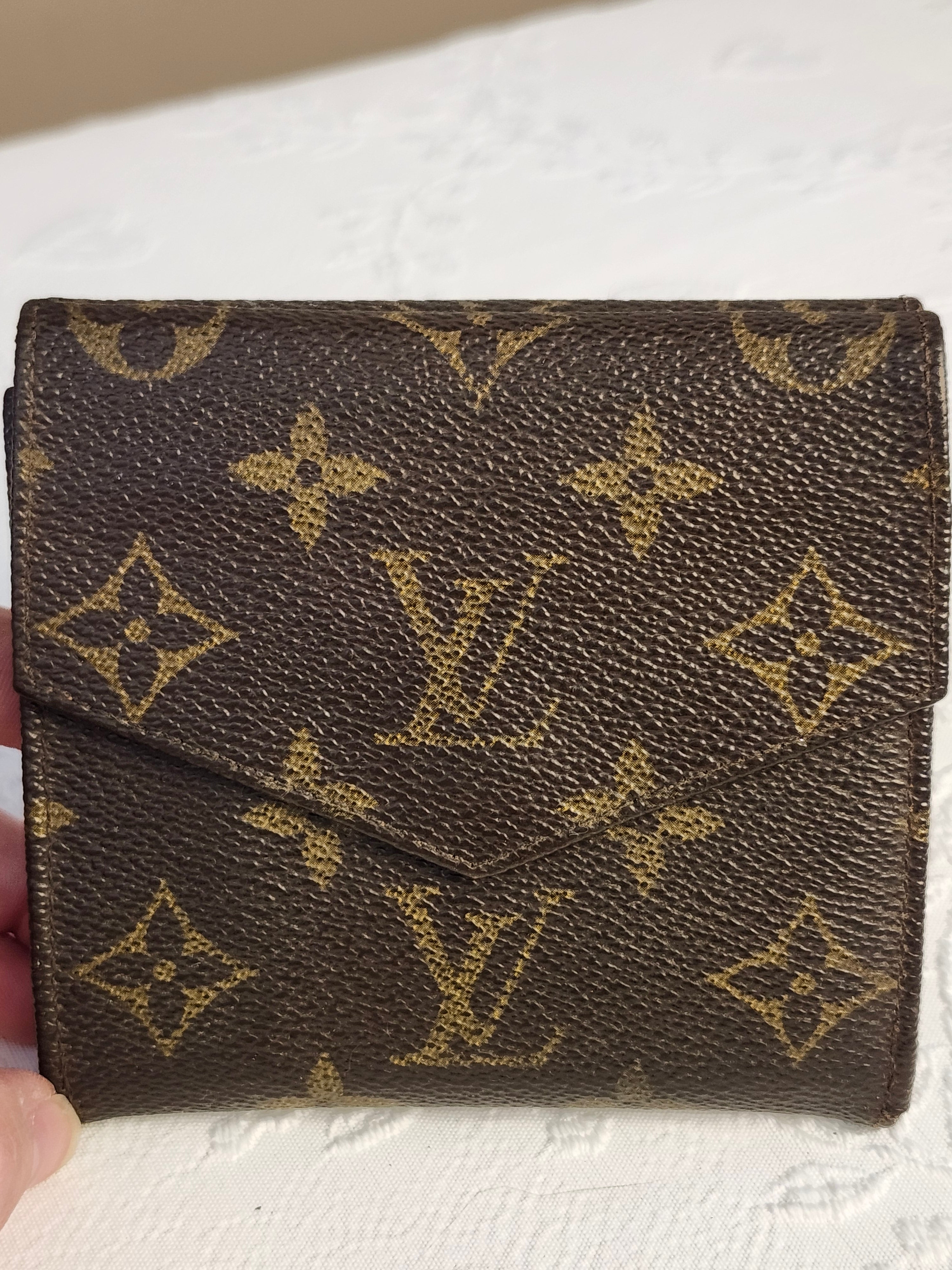 Louis Vuitton Monogram Elise Double Sided Compact Wallet