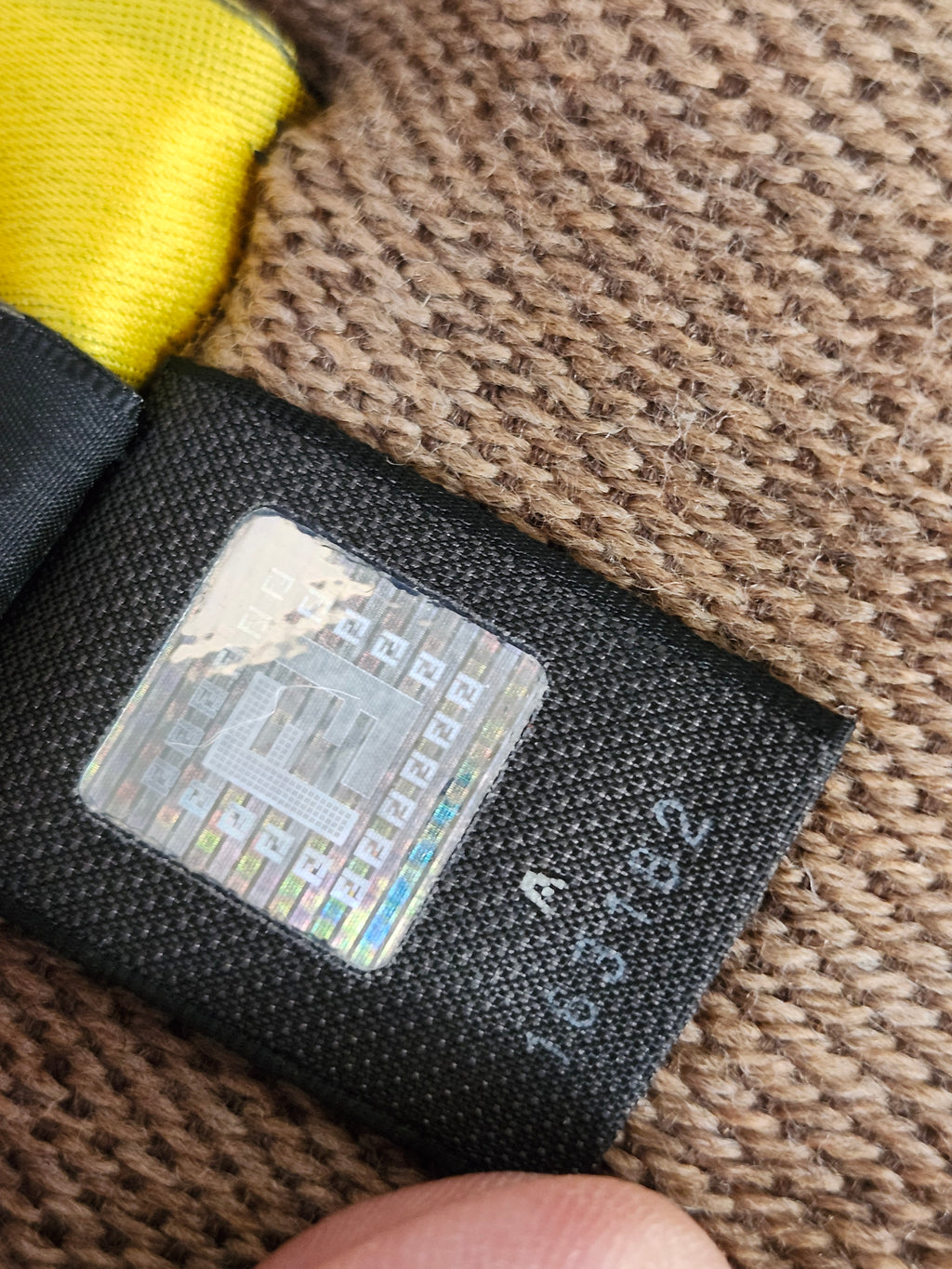 Fendi FF Zucca Brown and Tan Wool Scarf