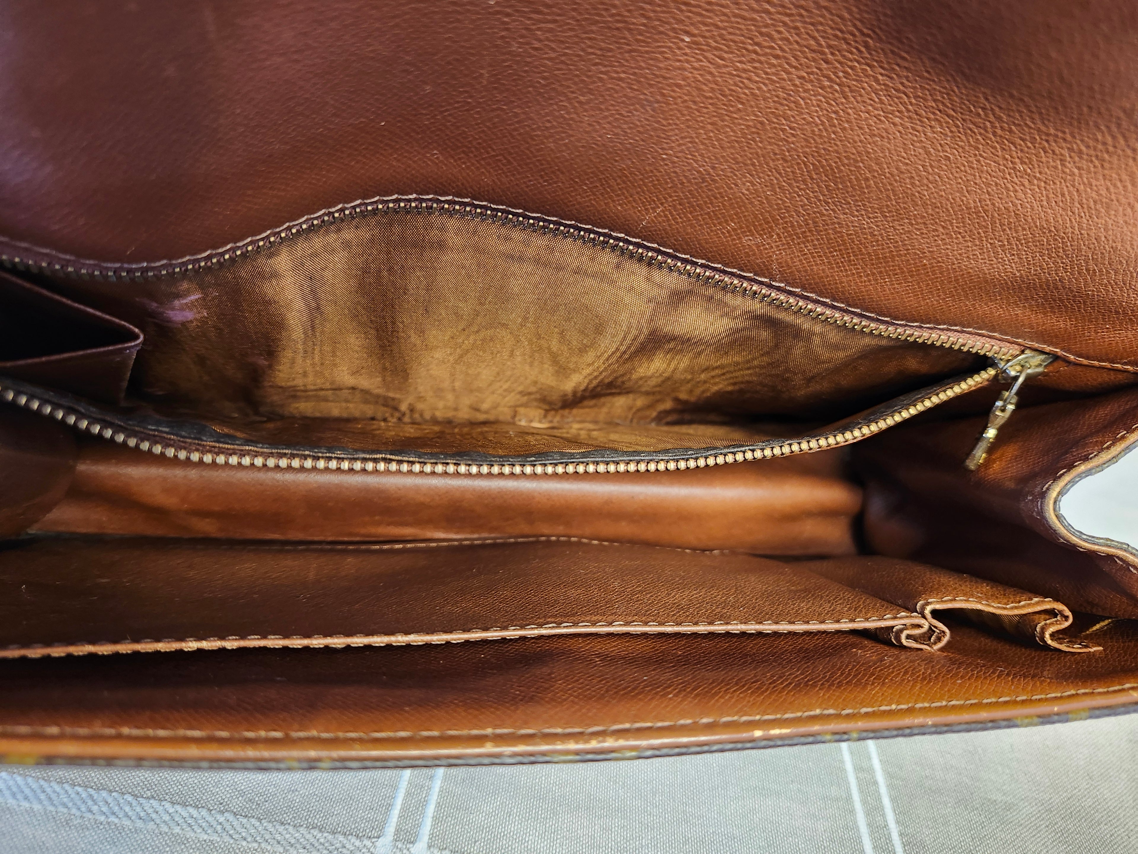 Louis Vuitton Brown Monogram Pochette Dame GM Women's Clutch Bag