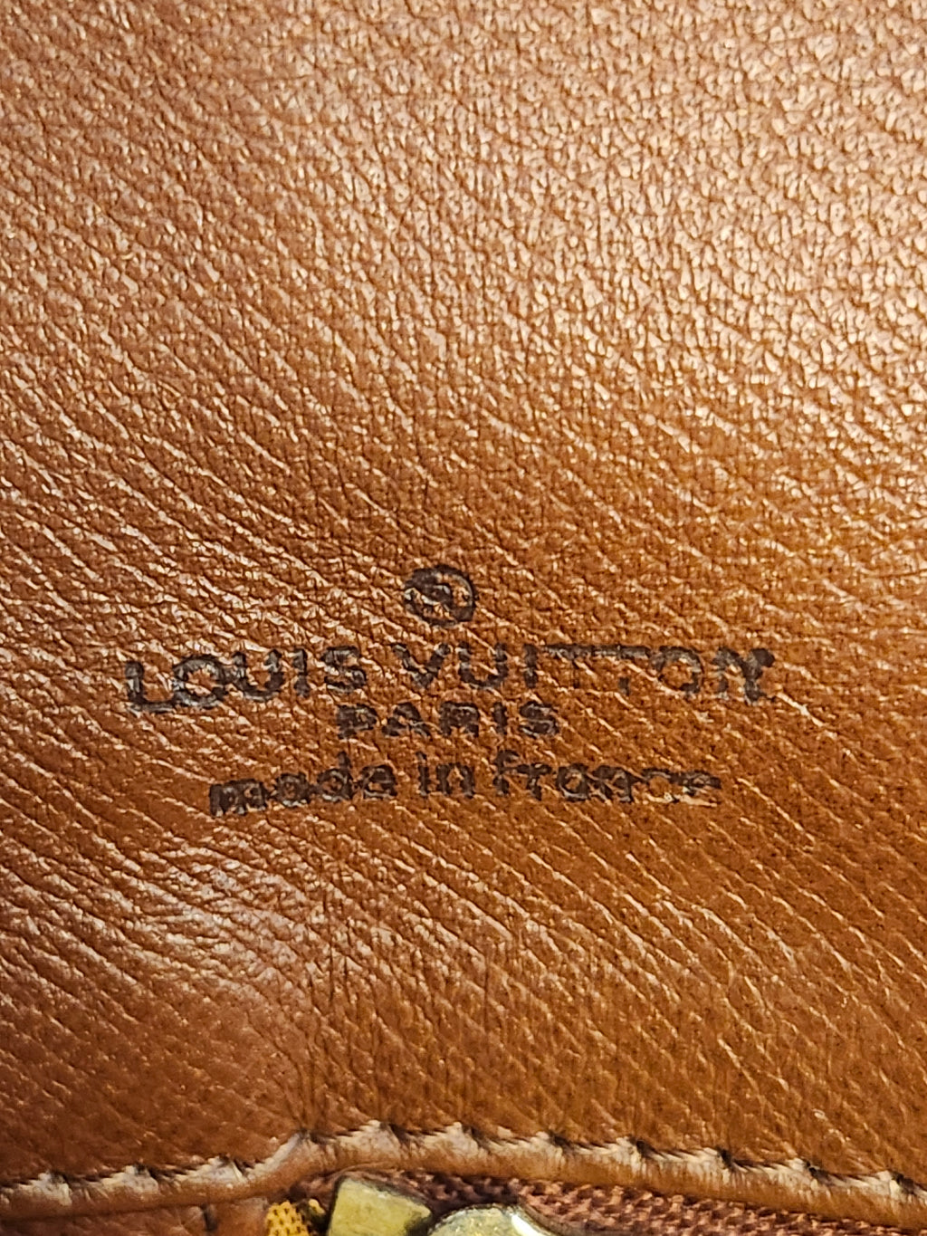 Louis Vuitton Brown Monogram Pochette Dame GM Women's Clutch Bag