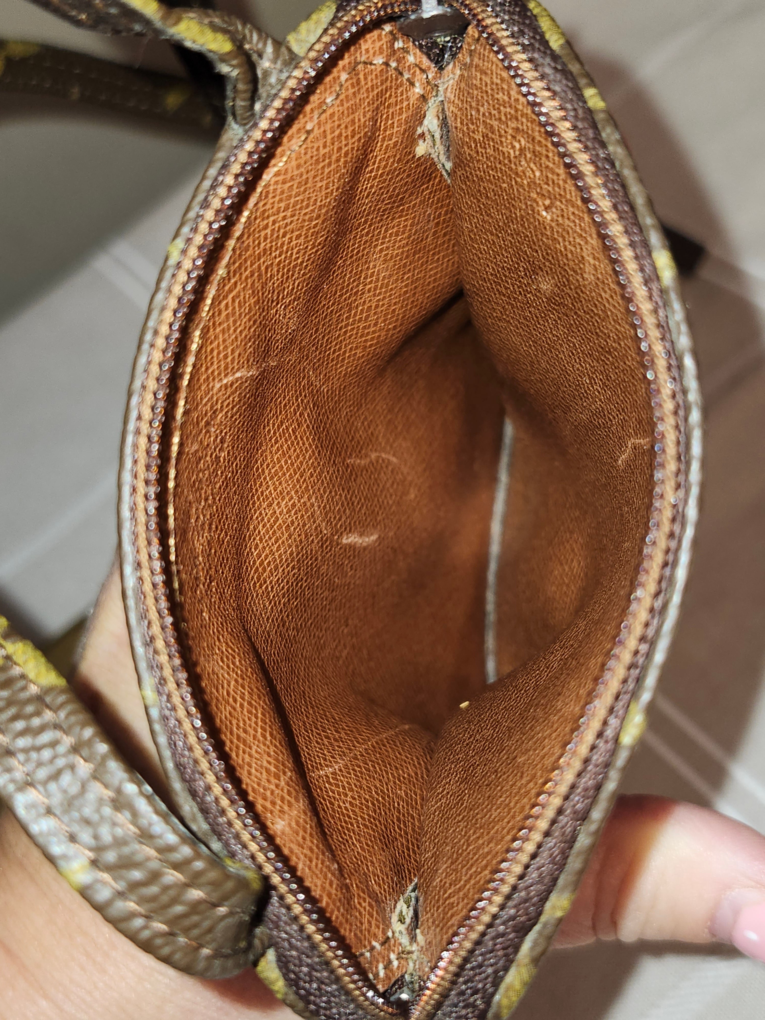 Louis Vuitton Brown Women's Monogram Secret Pochette Shoulder Bag