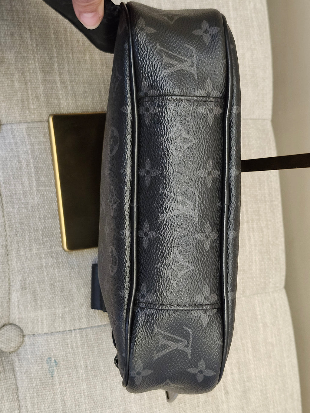 Louis Vuitton Black Monogram Eclipse Explorer Bumbag
