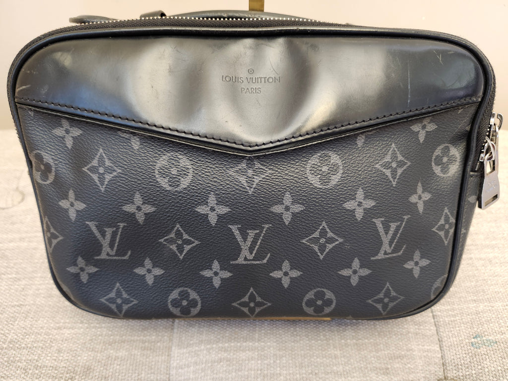 Louis Vuitton Black Monogram Eclipse Explorer Bumbag