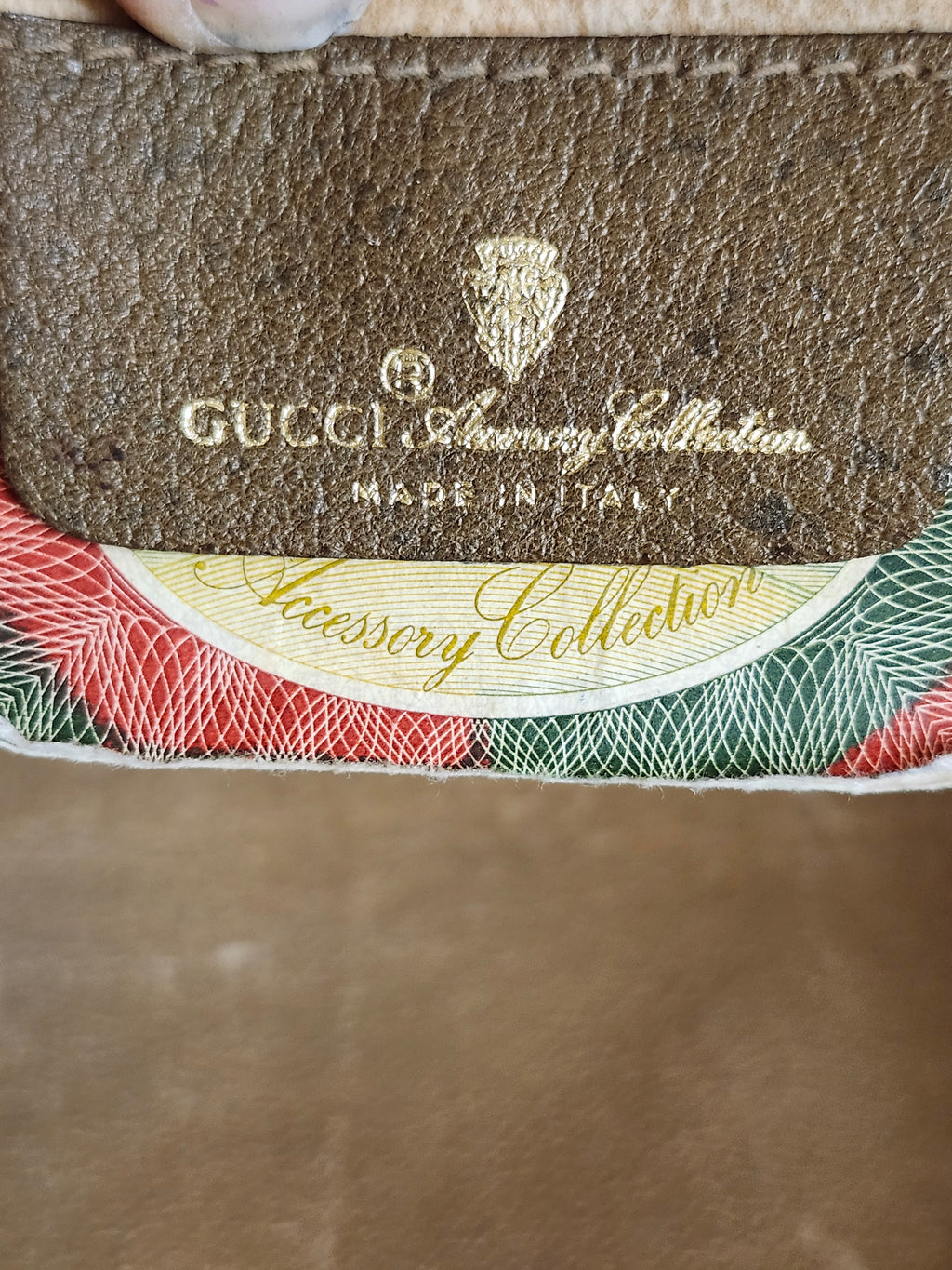 Gucci Vintage GG Supreme Monogram Clutch