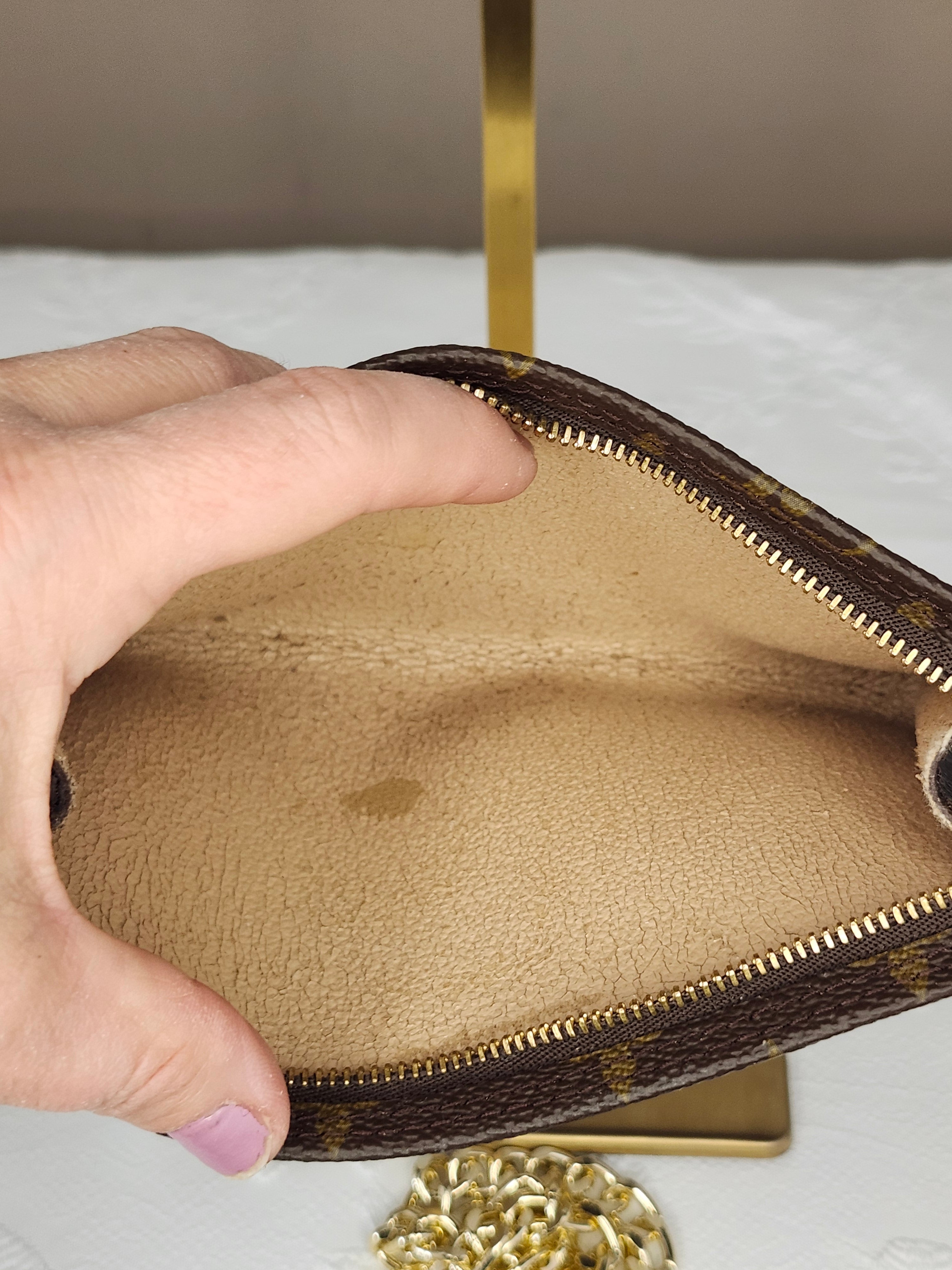 Authentic Louis Vuitton Monogram Bucket Pouch 23-Small with Dust Bag