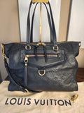 Louis Vuitton Lumineuse PM Monogram Empreinte Bleu Infini with Dustbag and Lock