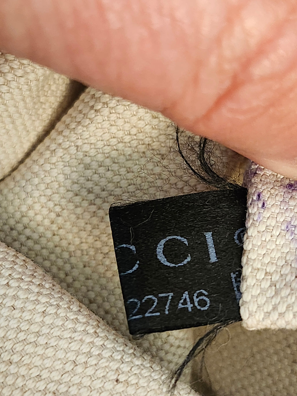 Gucci Guccissima GG Monogram Print Canvas Tote in Black