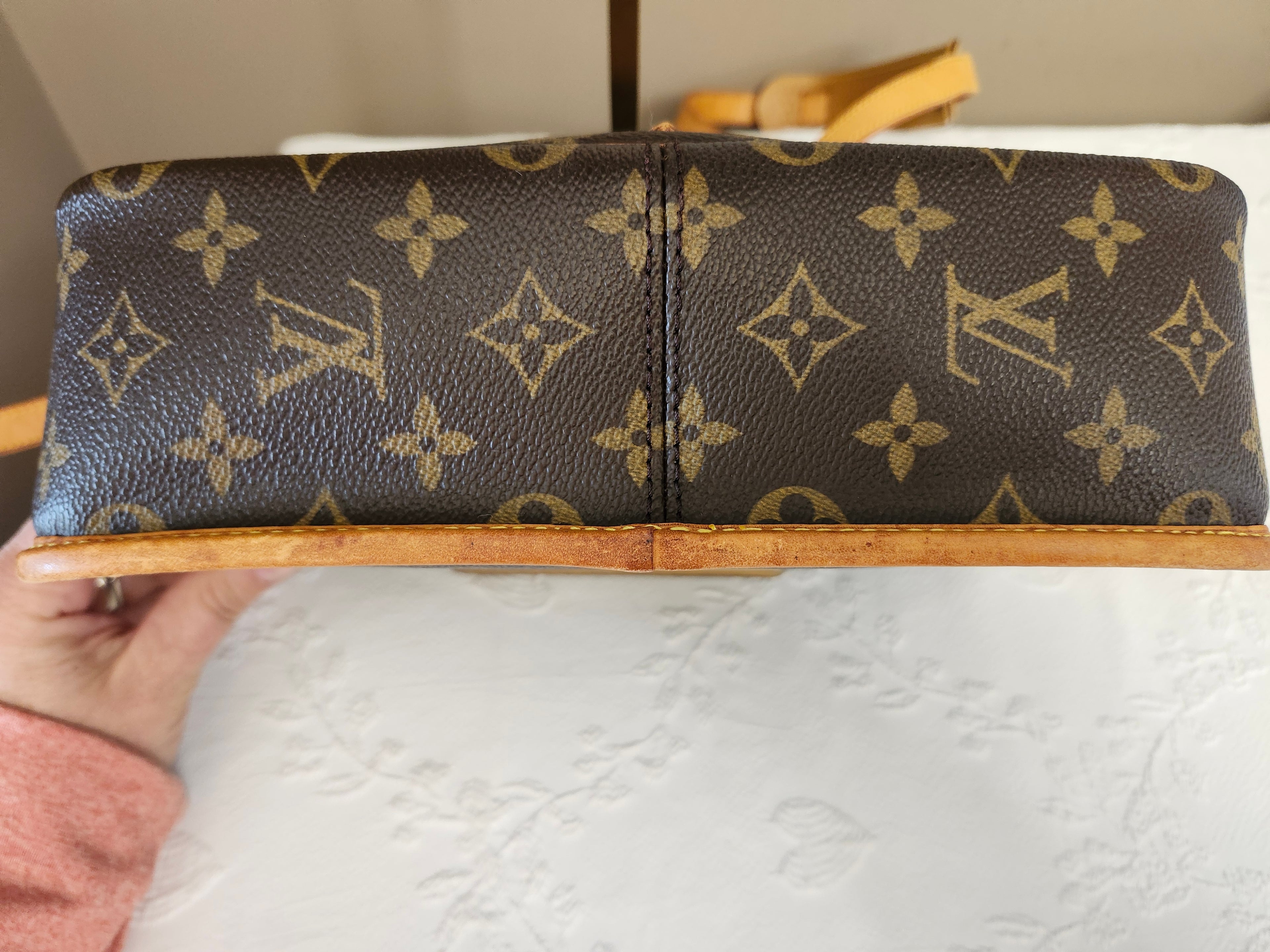 Louis Vuitton Monogram Canvas Sologne Saddle Crossbody Shoulder Bag