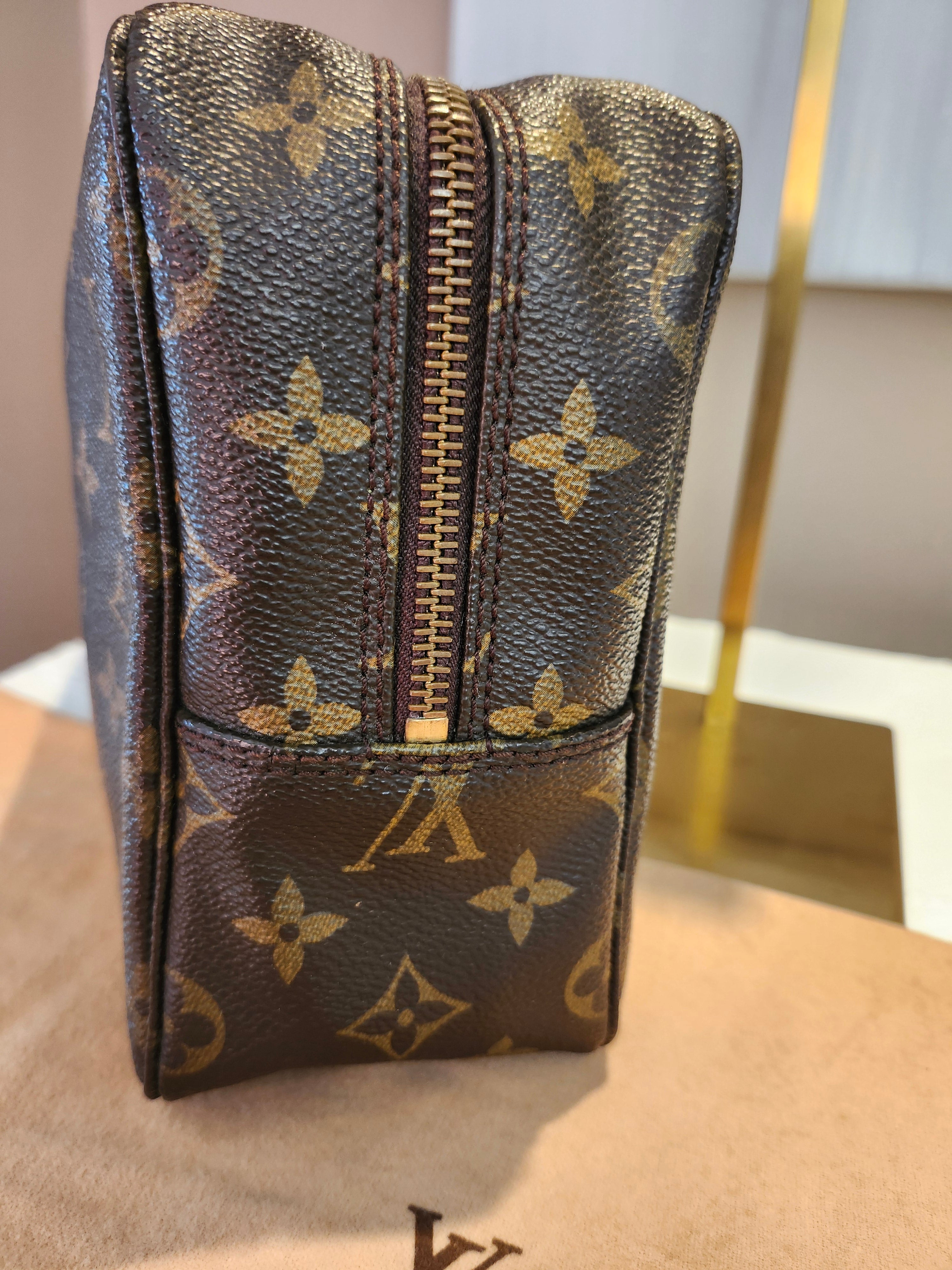 Louis Vuitton Monogram Tres Toilette 28 Toiletry Bag with Dust Bag