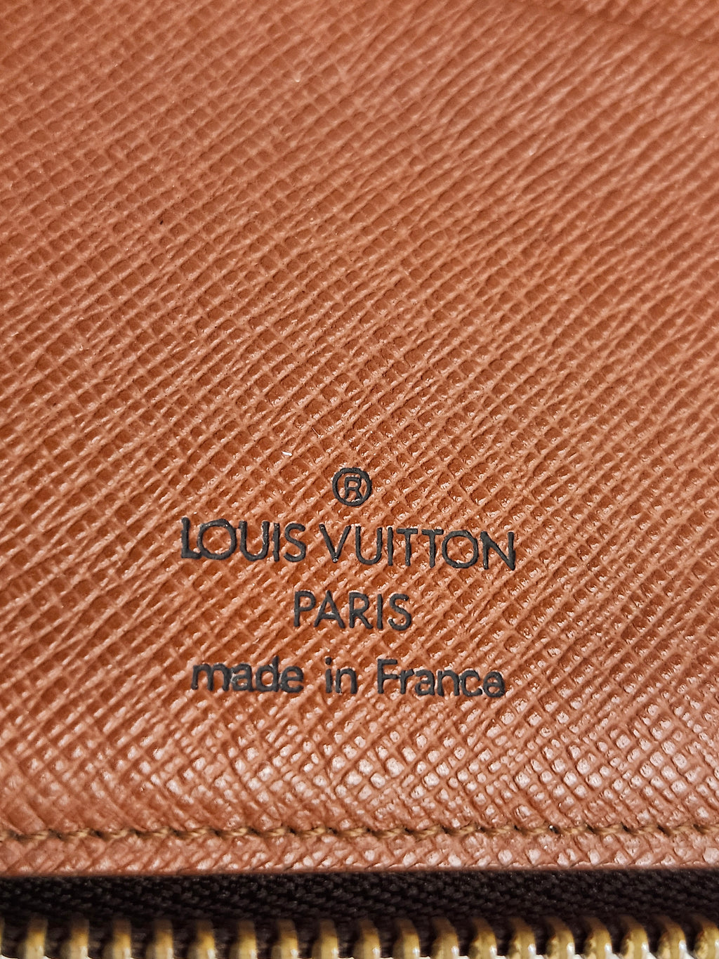 Louis Vuitton Monogram Organizer De Voyage Travel Wallet in Brown and Tan
