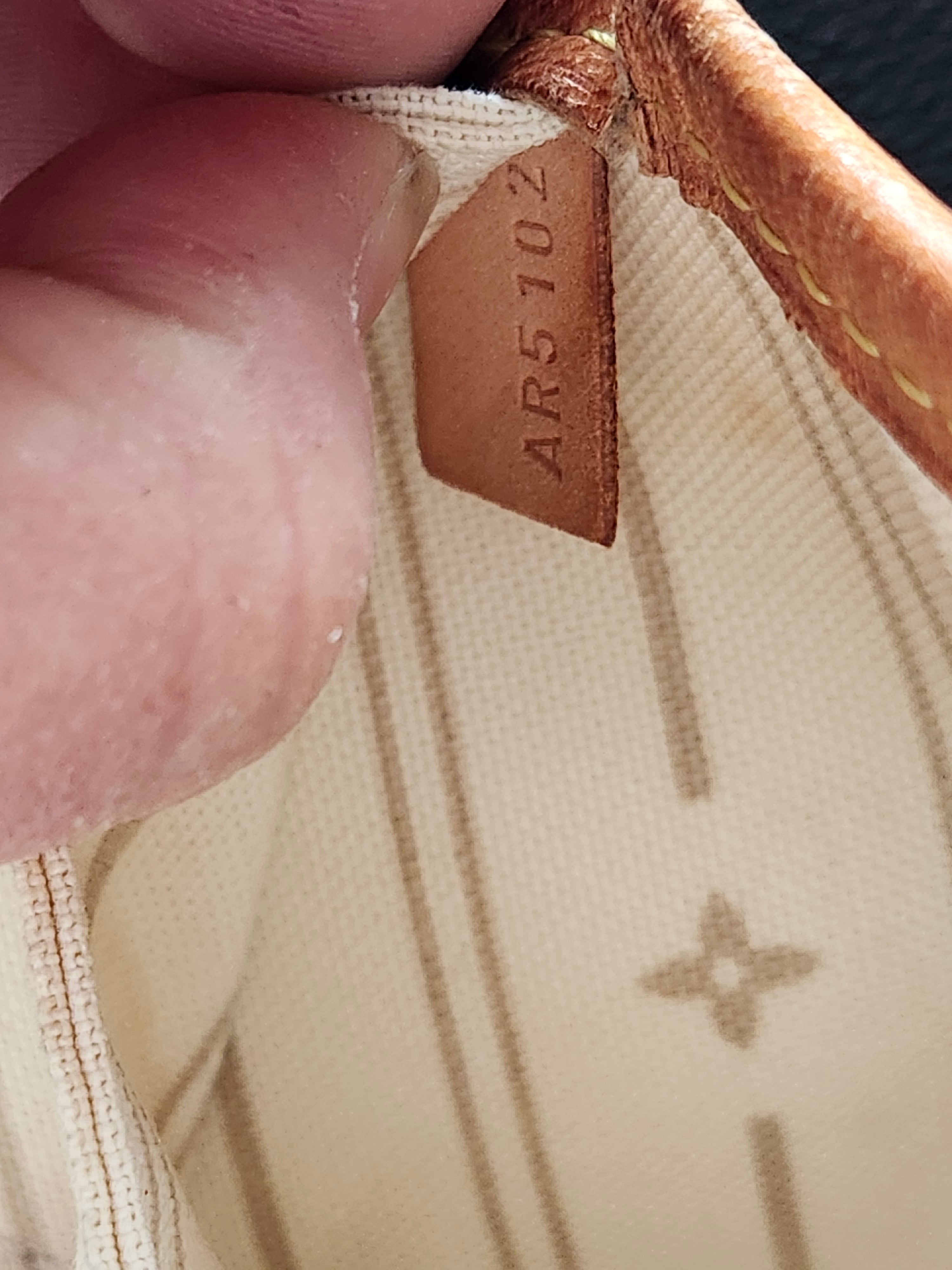 Louis Vuitton Neverfull MM Damier Azur Tote Bag