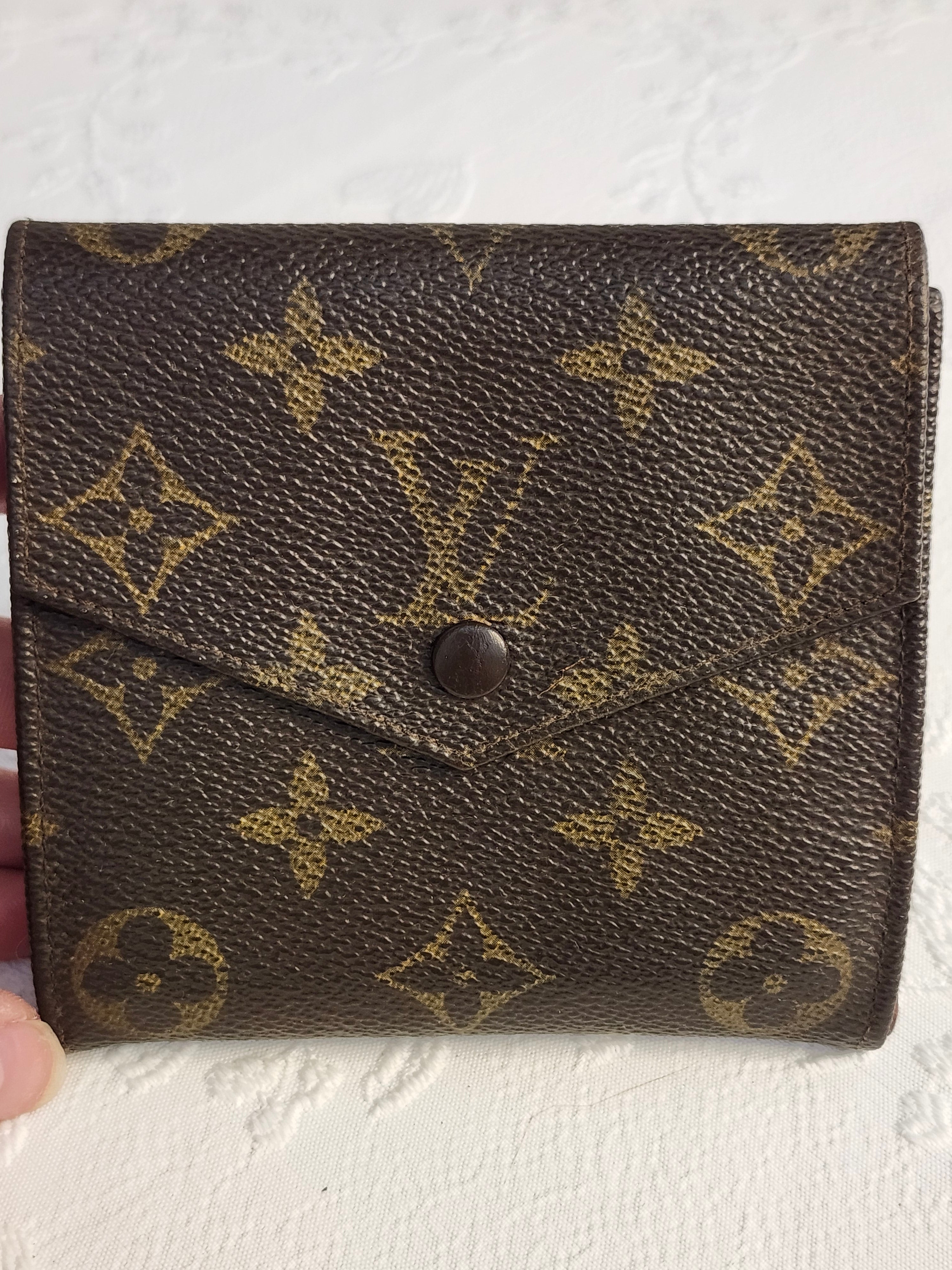 Louis Vuitton Monogram Elise Double Sided Compact Wallet