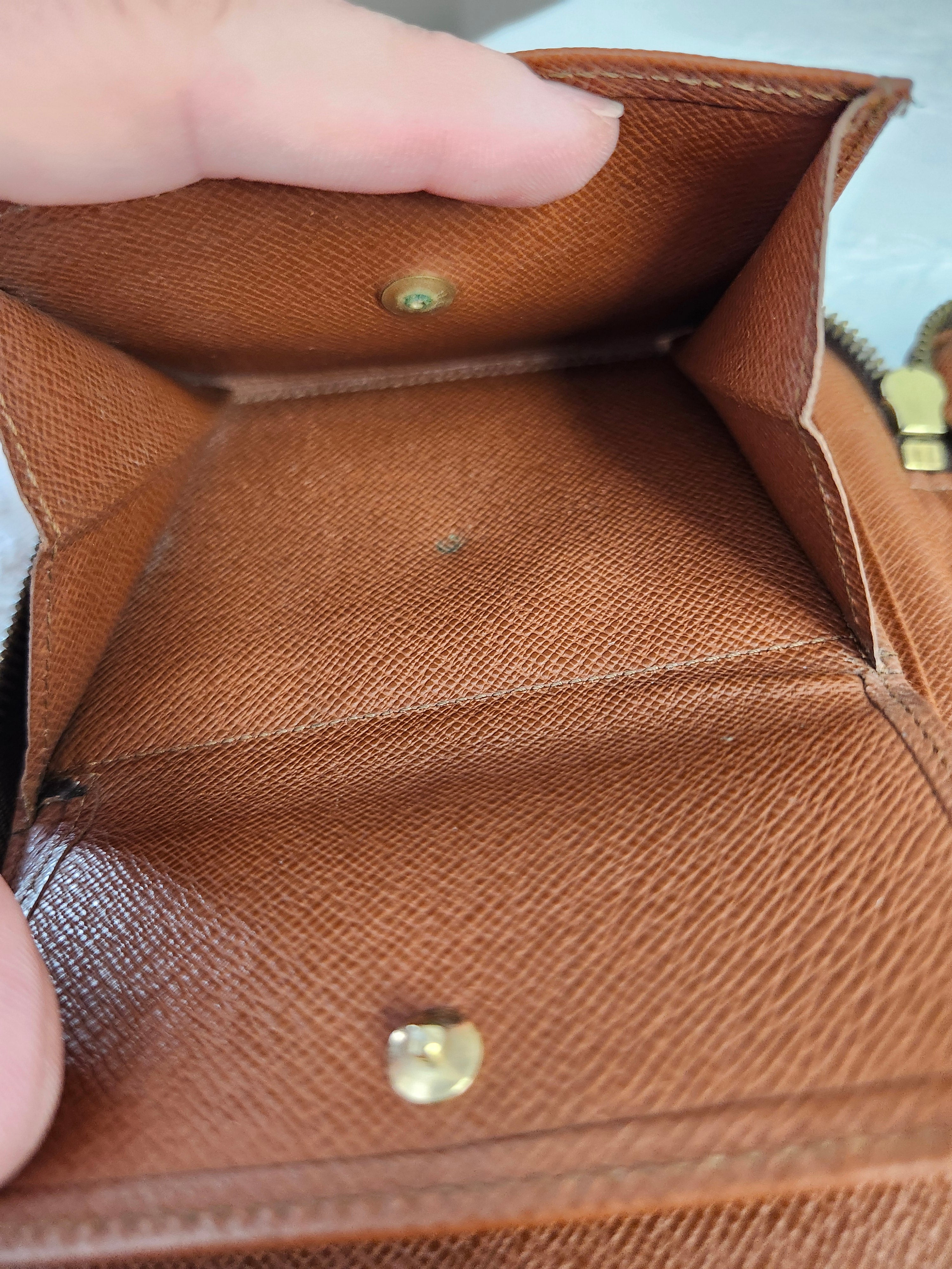 Louis Vuitton Monogram Organizer De Voyage Travel Wallet in Brown and Tan