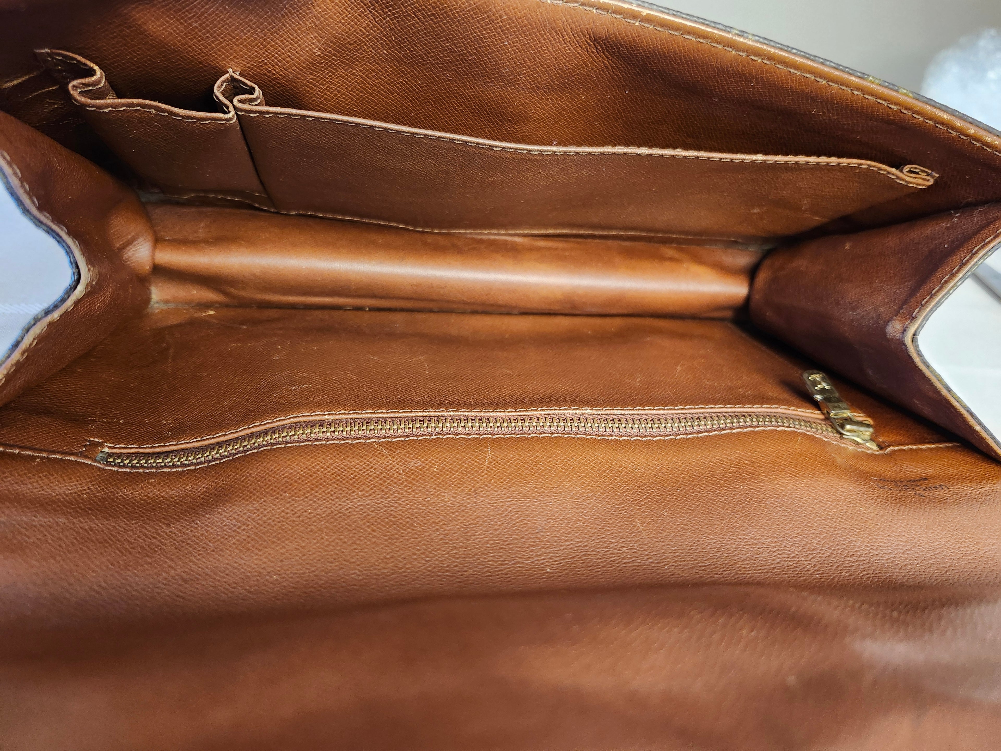 Louis Vuitton Brown Monogram Pochette Dame GM Women's Clutch Bag