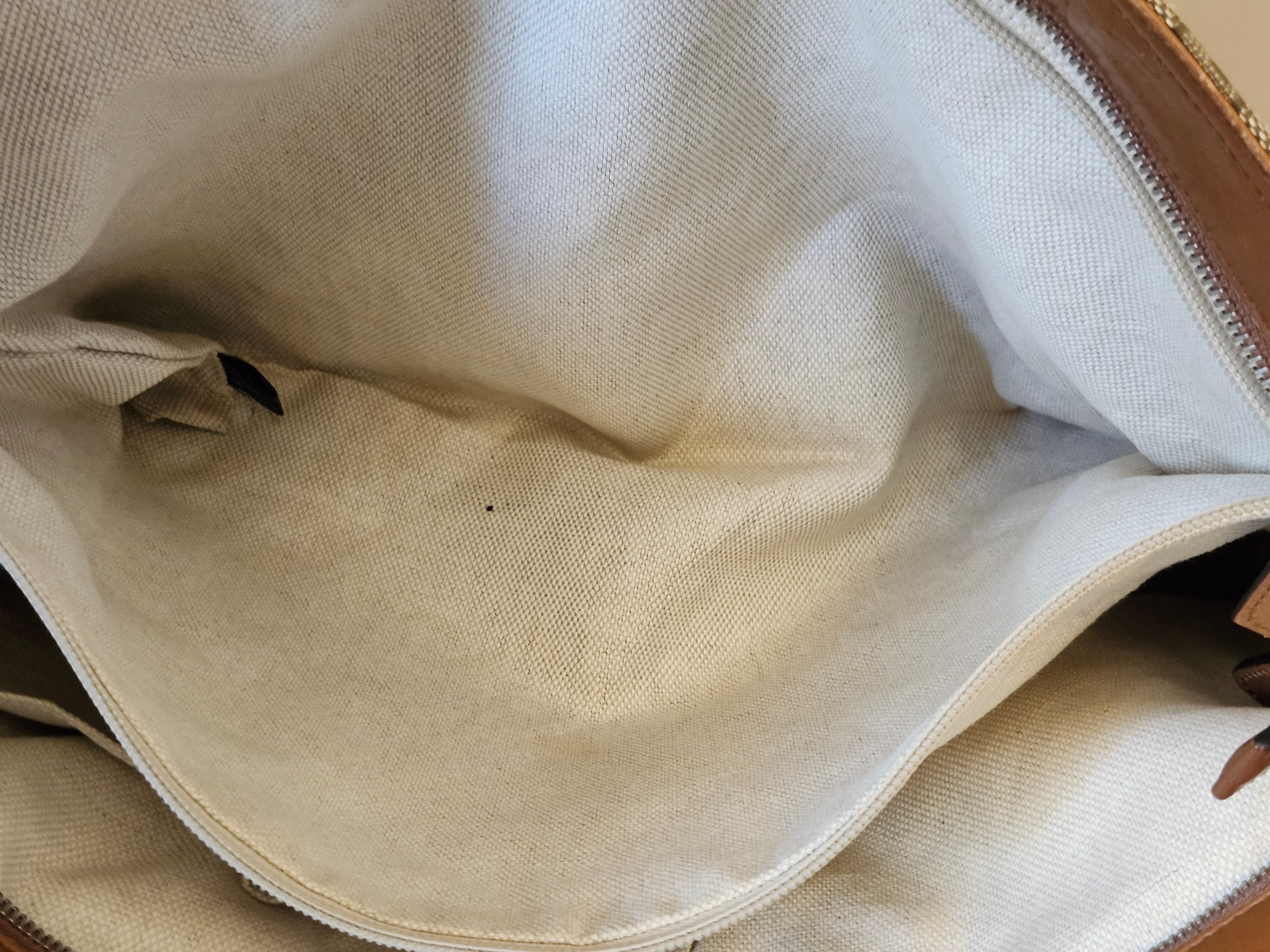 Gucci GG Canvas Sherry Line Shoppers Tote Bag