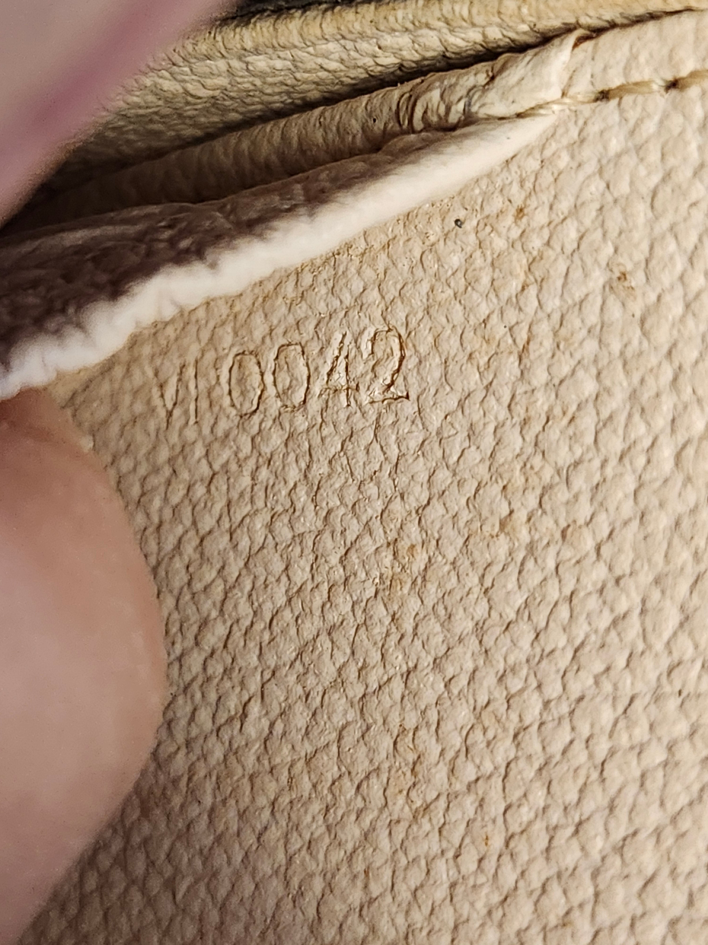 Louis Vuitton Monogram Trousse Blush Cosmetic Pouch In Brown And Tan