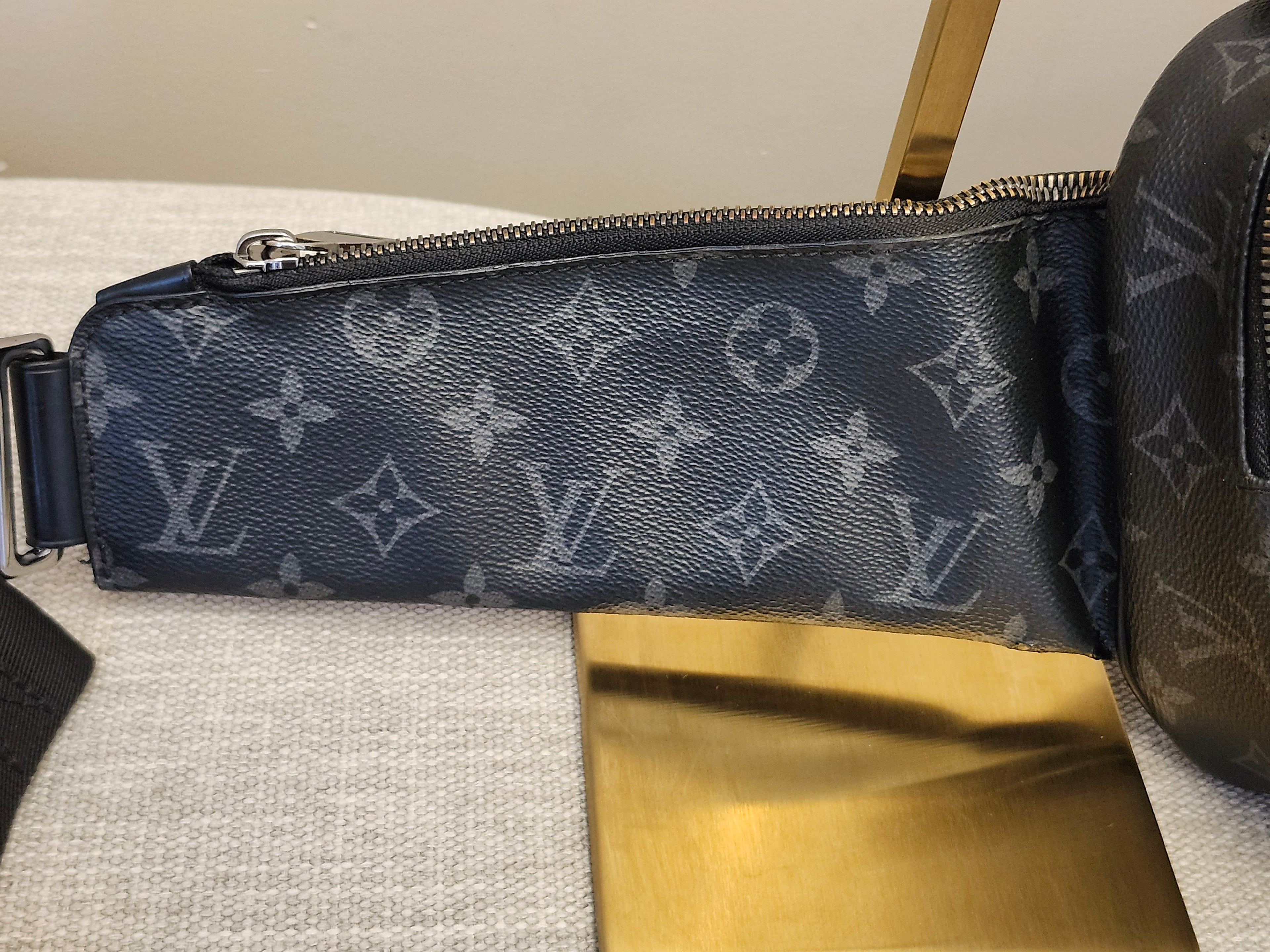 Louis Vuitton Black Monogram Eclipse Explorer Bumbag