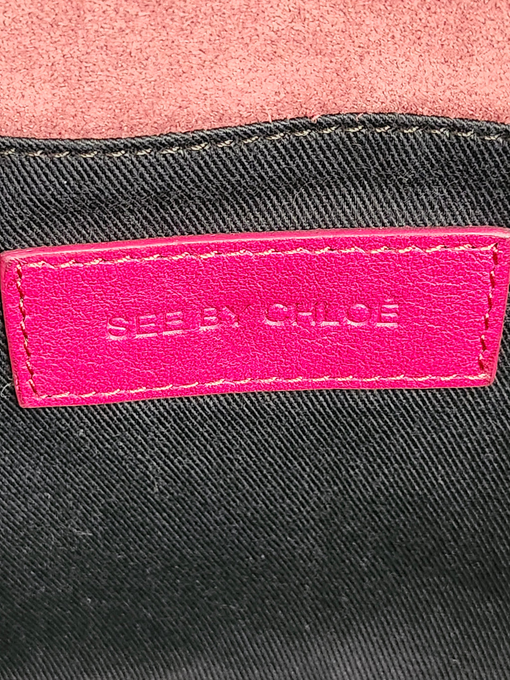 Chloe See by Chloe Pink Martini Shoulder Bag with Dustbag