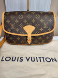Louis Vuitton Monogram Canvas Sologne Saddle Crossbody Shoulder Bag