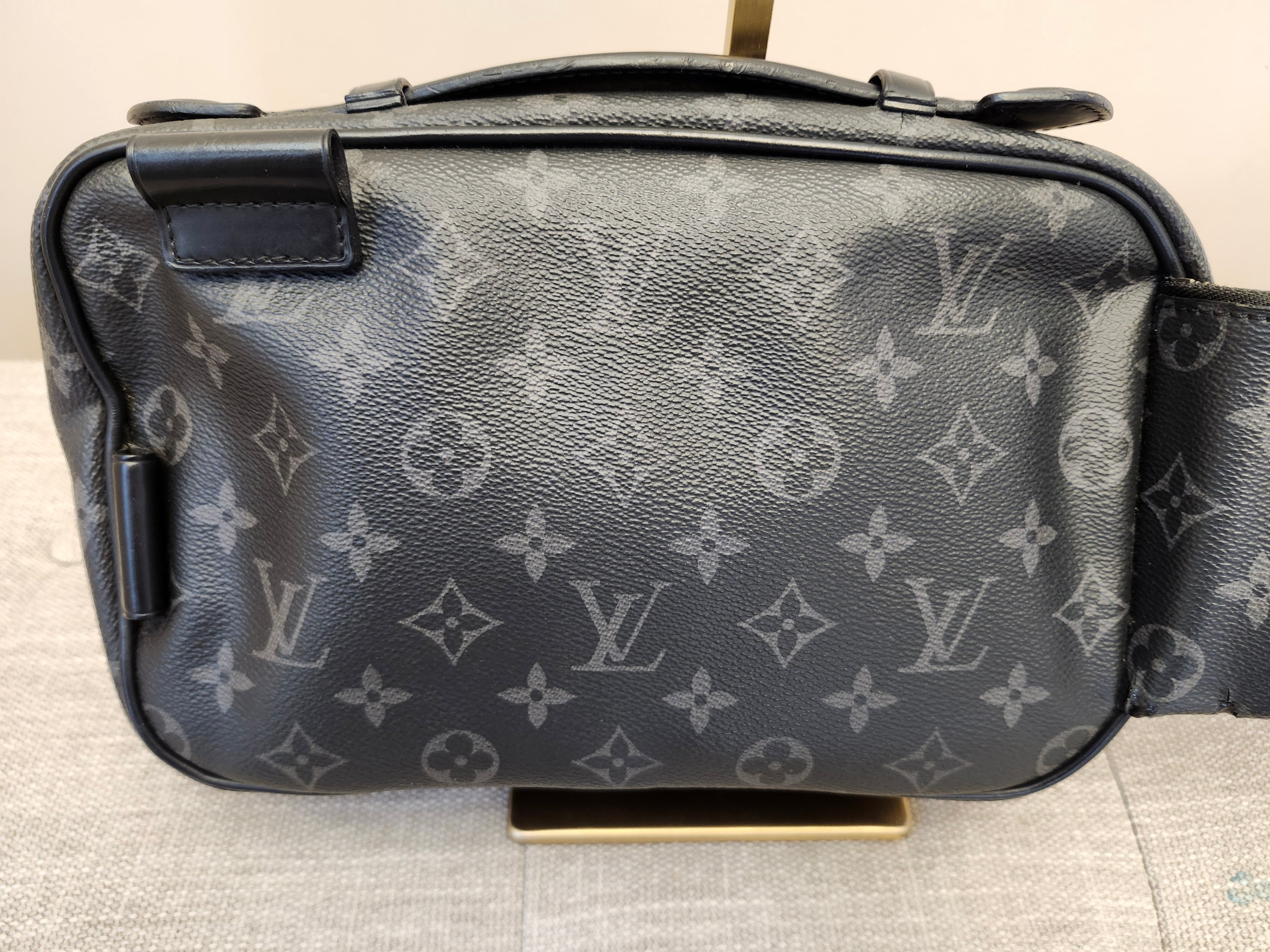 Louis Vuitton Black Monogram Eclipse Explorer Bumbag