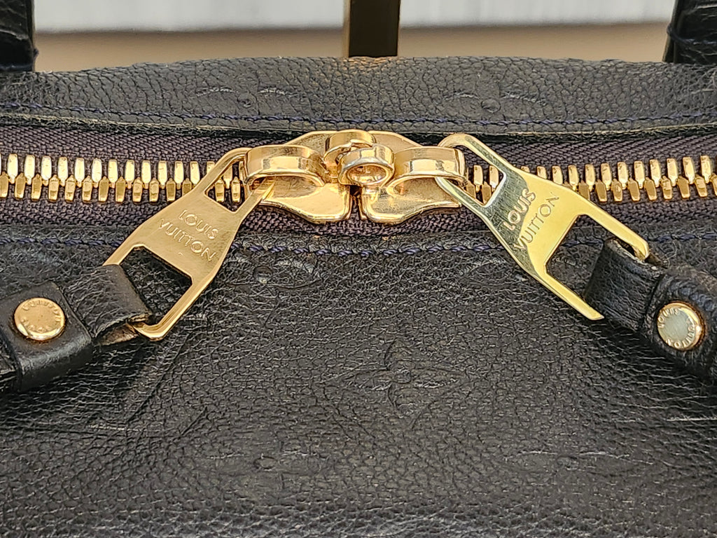 Louis Vuitton Lumineuse PM Monogram Empreinte Bleu Infini with Dustbag and Lock
