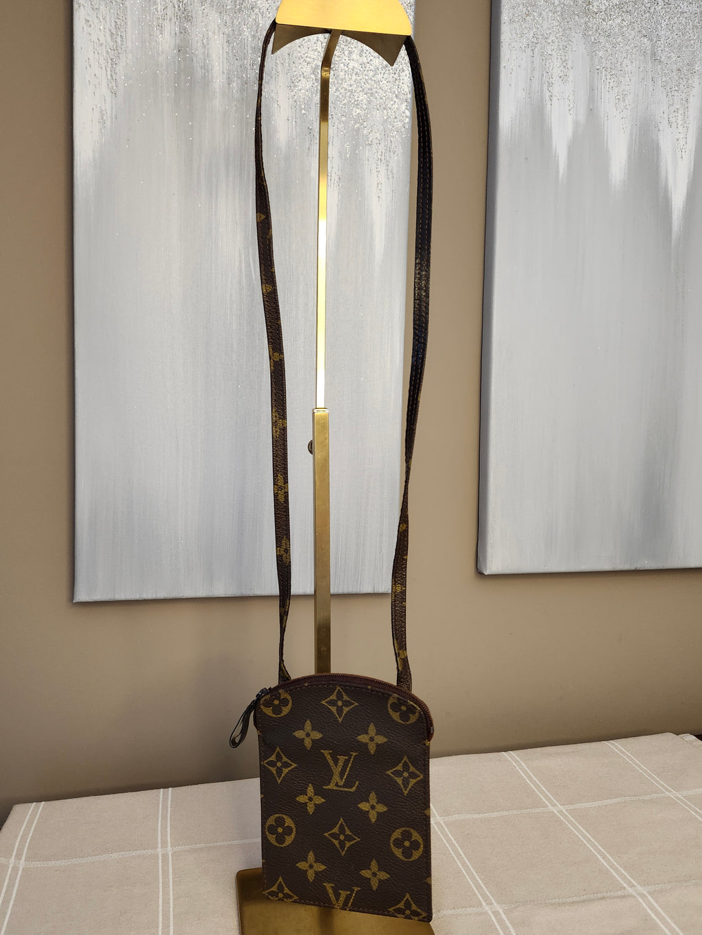 Louis Vuitton Brown Women's Monogram Secret Pochette Shoulder Bag