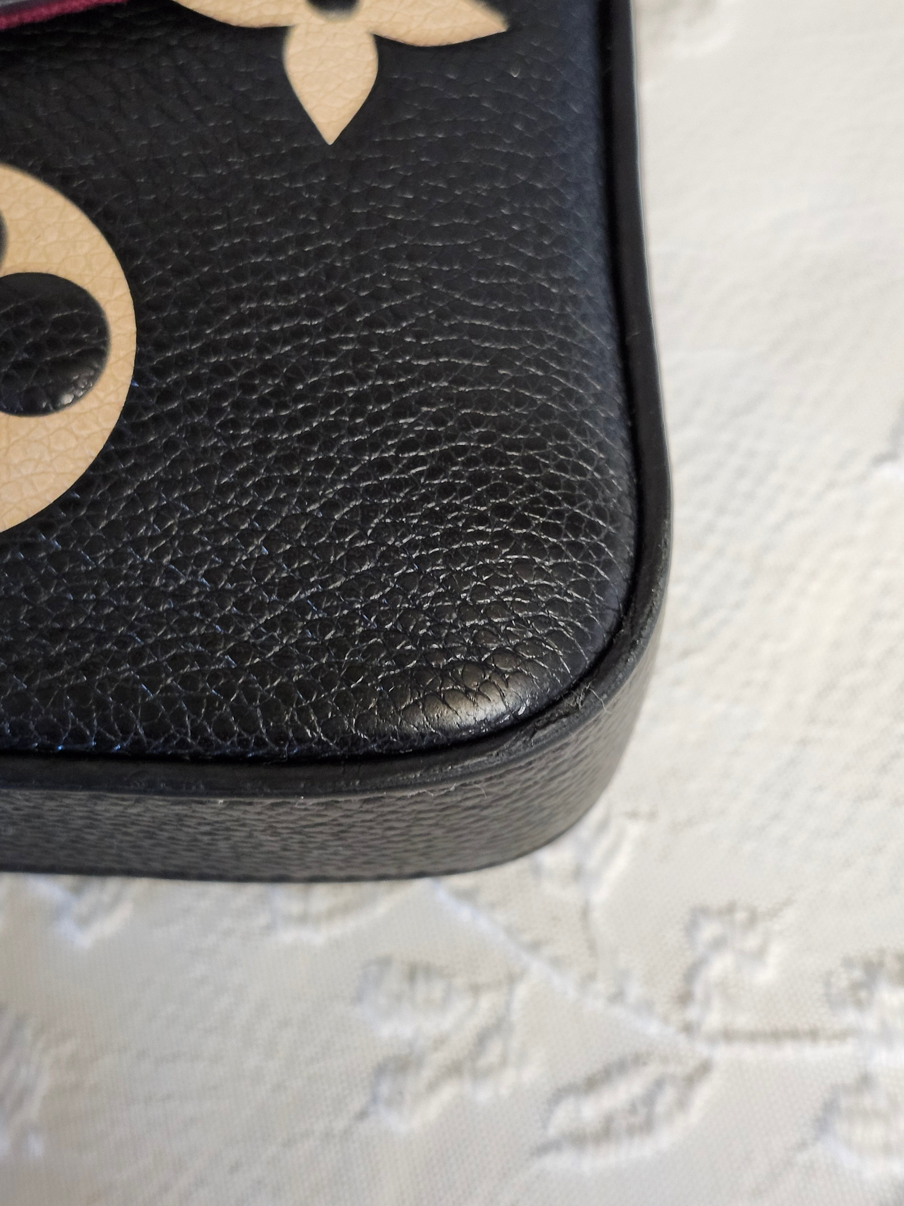 Louis Vuitton Monogram Empreinte Pochette Felicie Bag on Chain with Dustbag