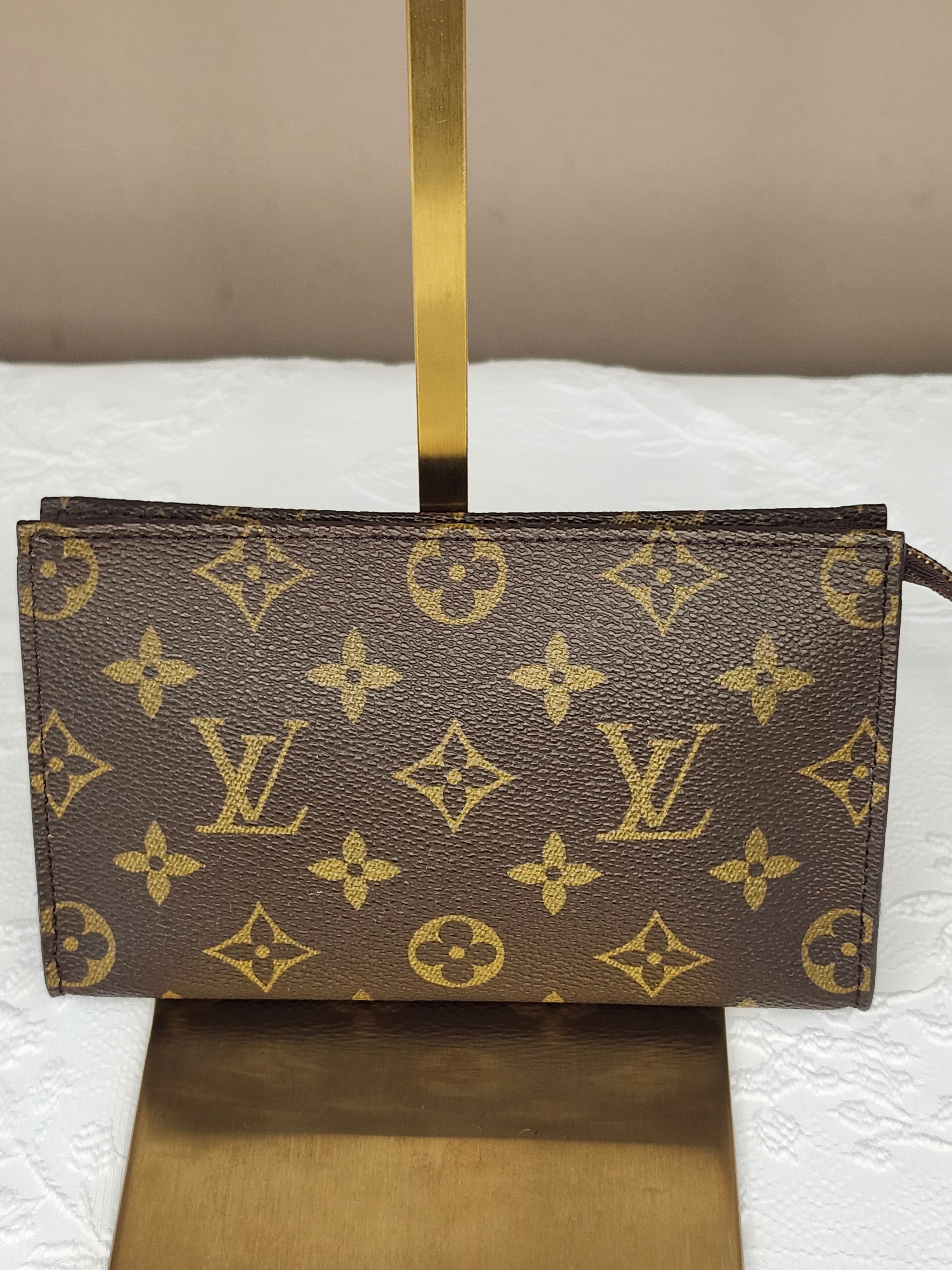 Authentic Louis Vuitton Monogram Bucket Pouch 23-Small with Dust Bag
