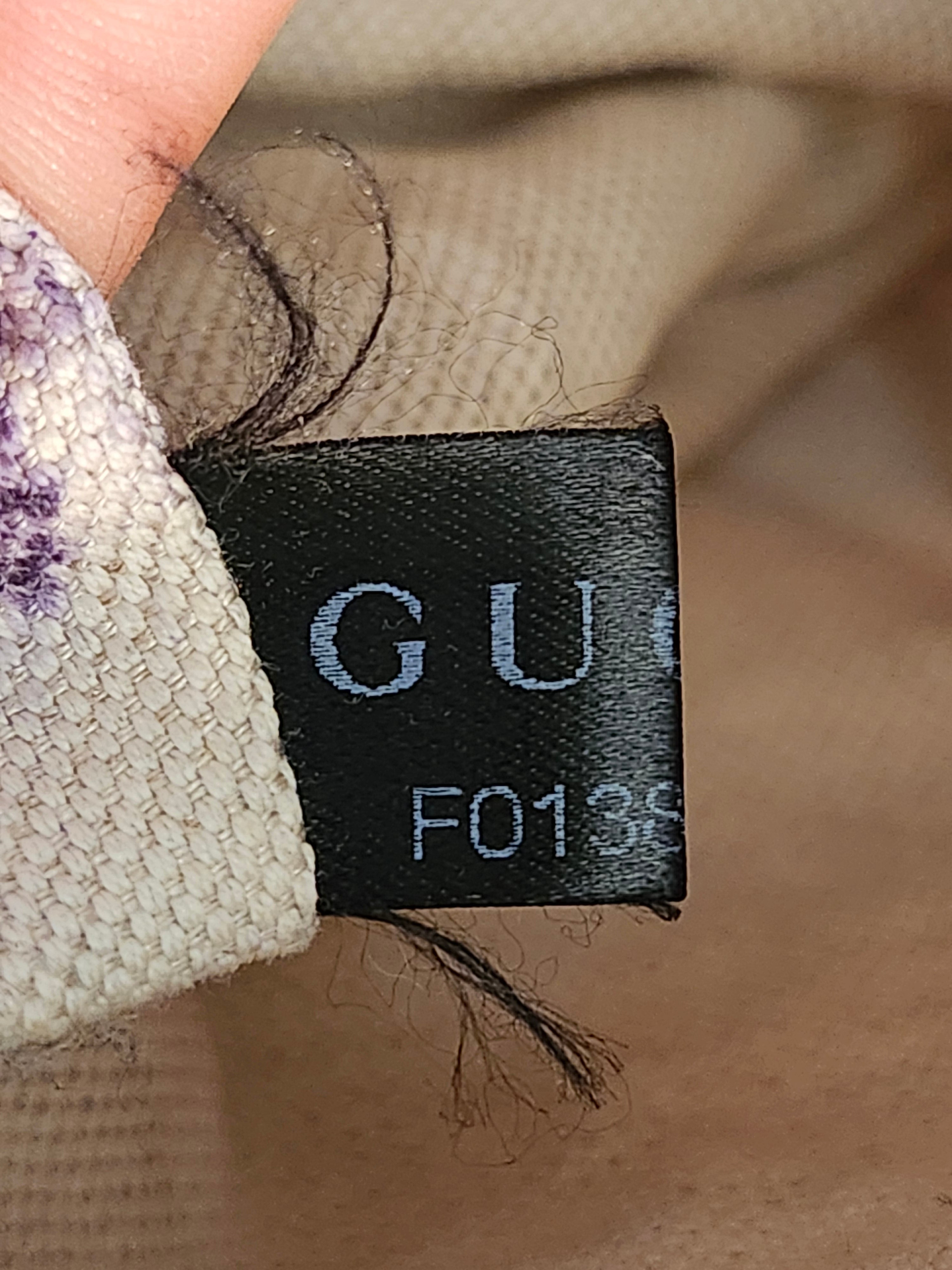 Gucci Guccissima GG Monogram Print Canvas Tote in Black