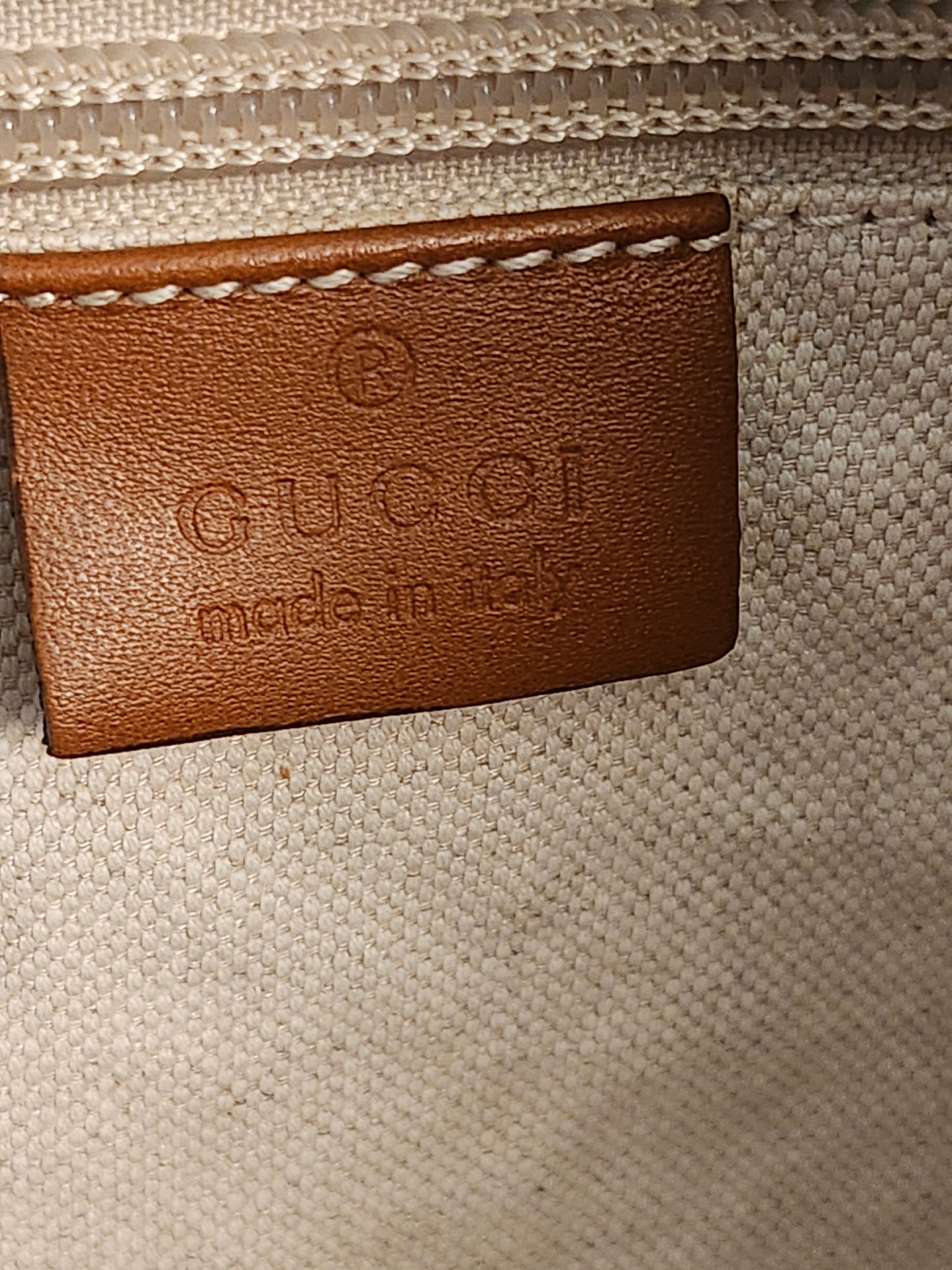Gucci Guccissima GG Monogram Print Canvas Tote in Black